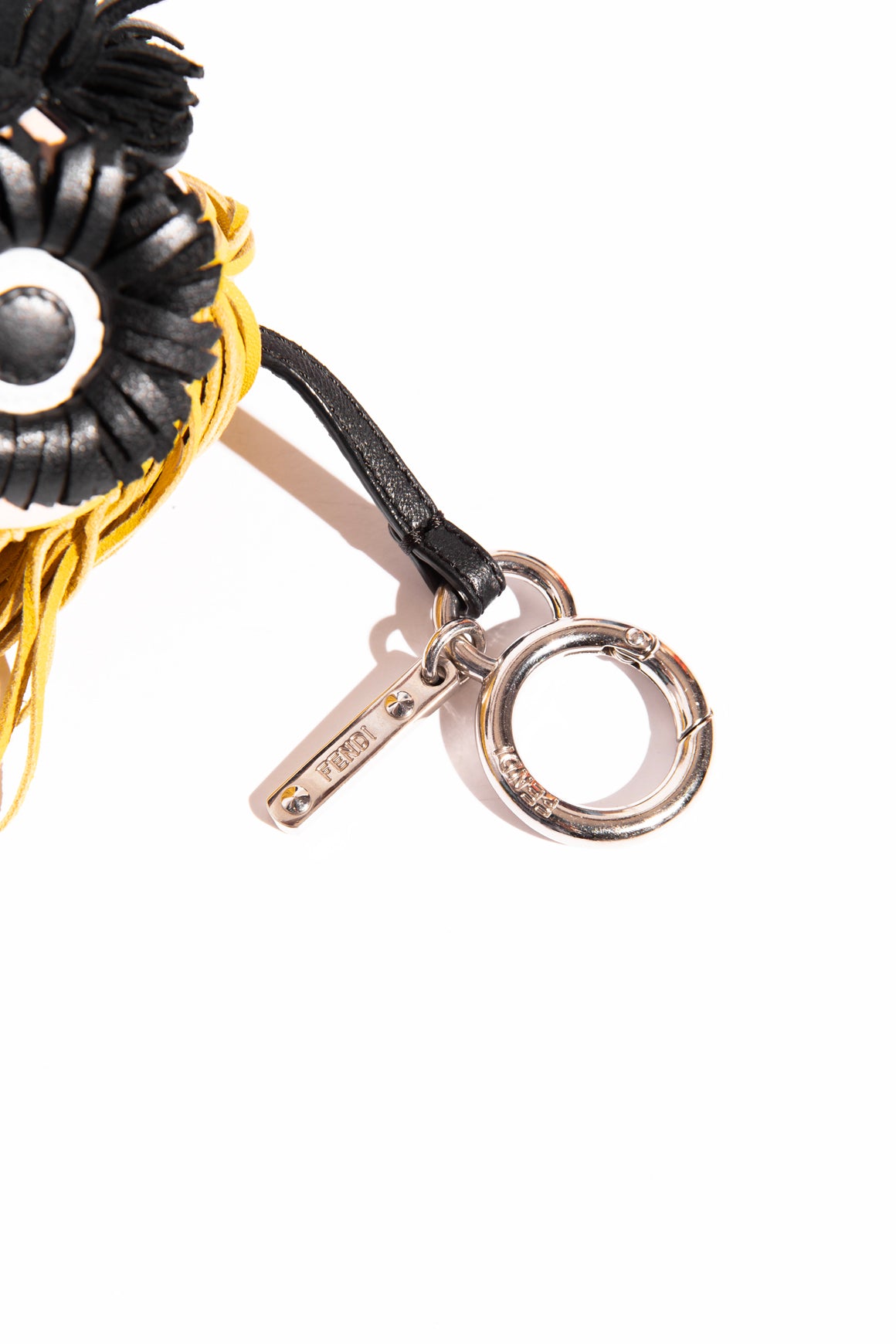 FENDI "Bag Bug" Leather Bag Charm