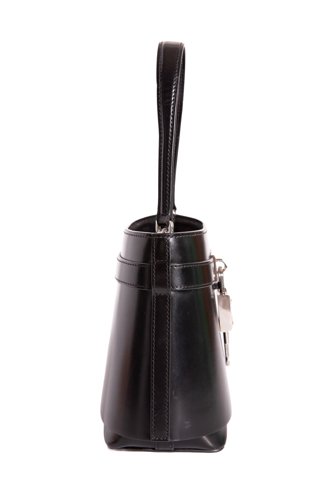 GIVENCHY Black Shark Lock Bucket Bag