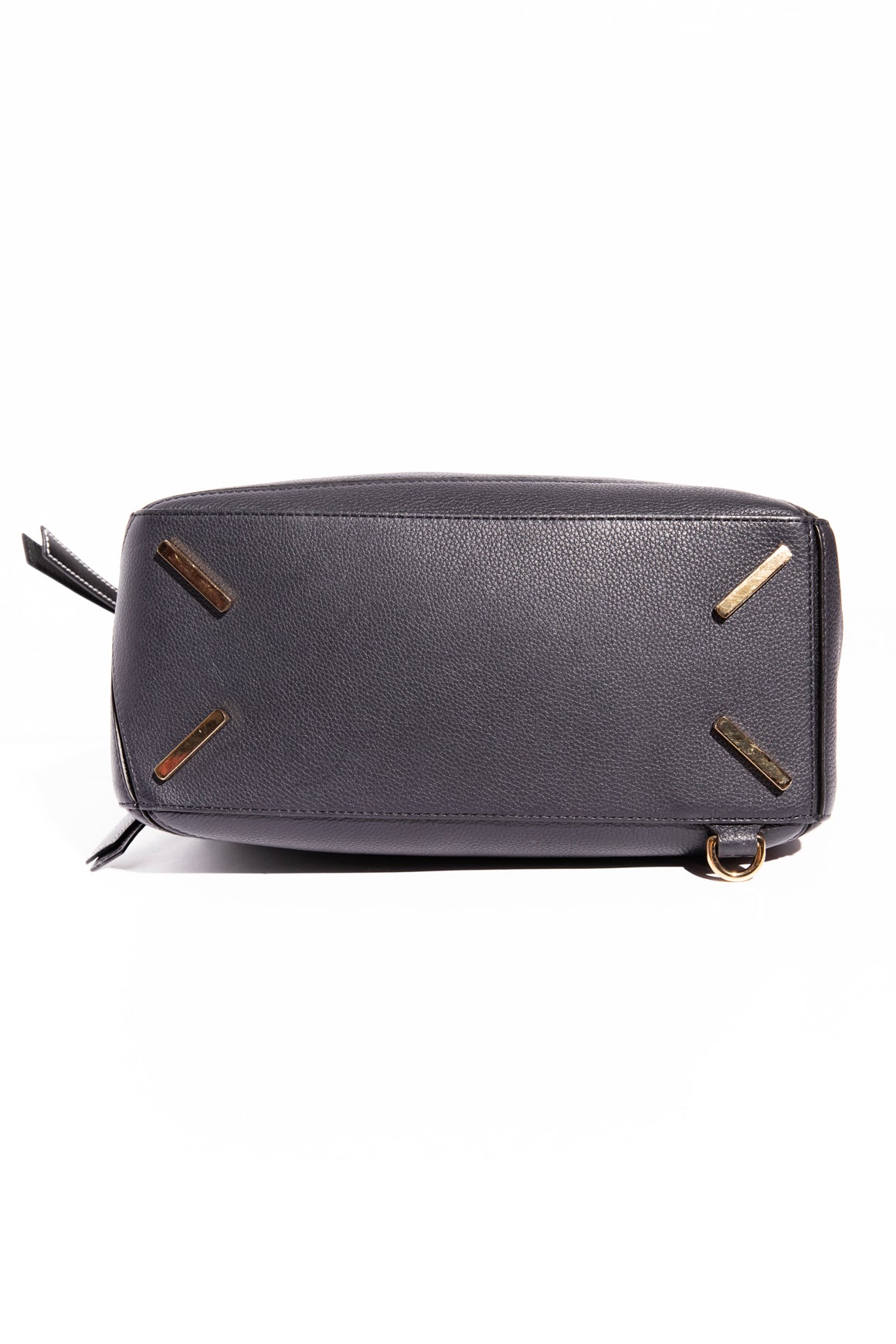 LOEWE Navy Small Puzzle Edge Bag