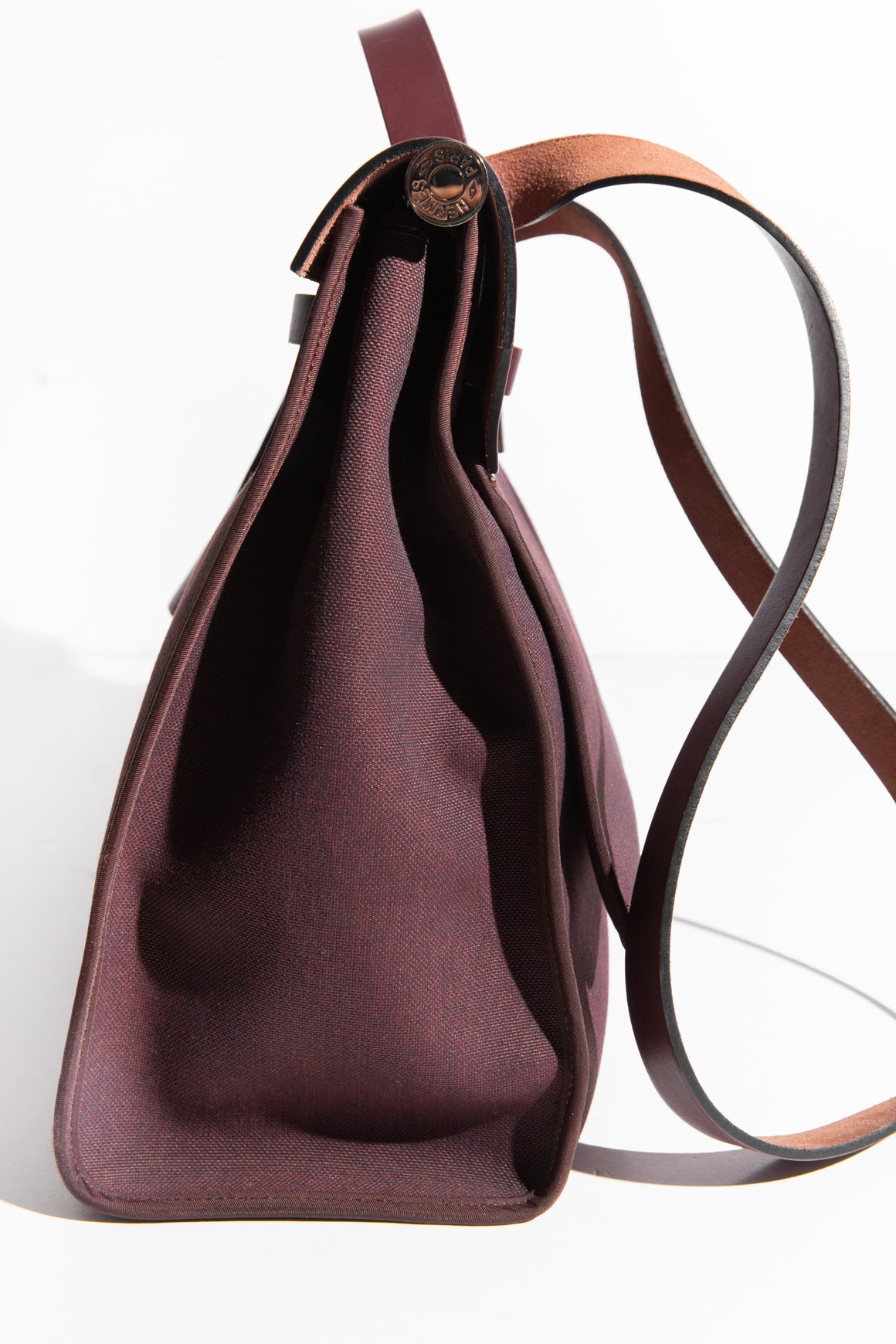 HERMES Toile & Vache Hunter Herbag Zip 39 MM