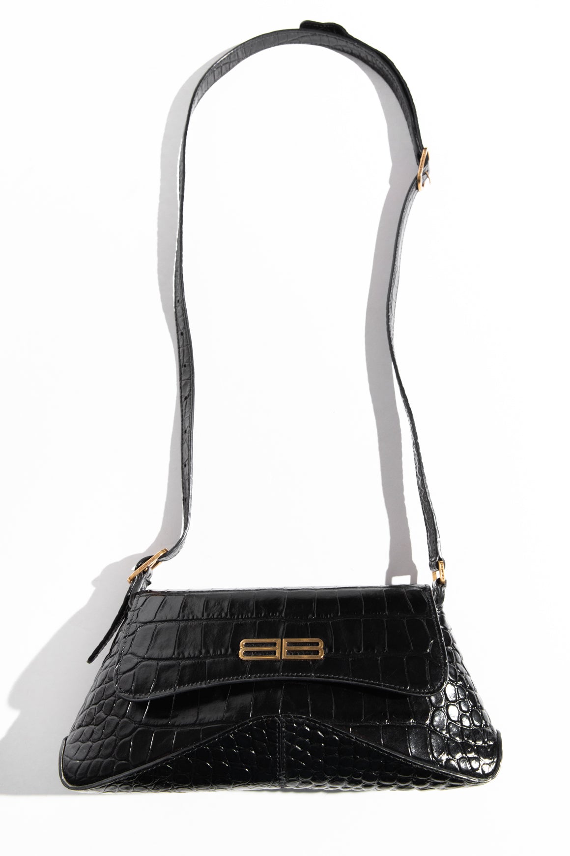 BALENCIAGA Black Leather XX Small Bag
