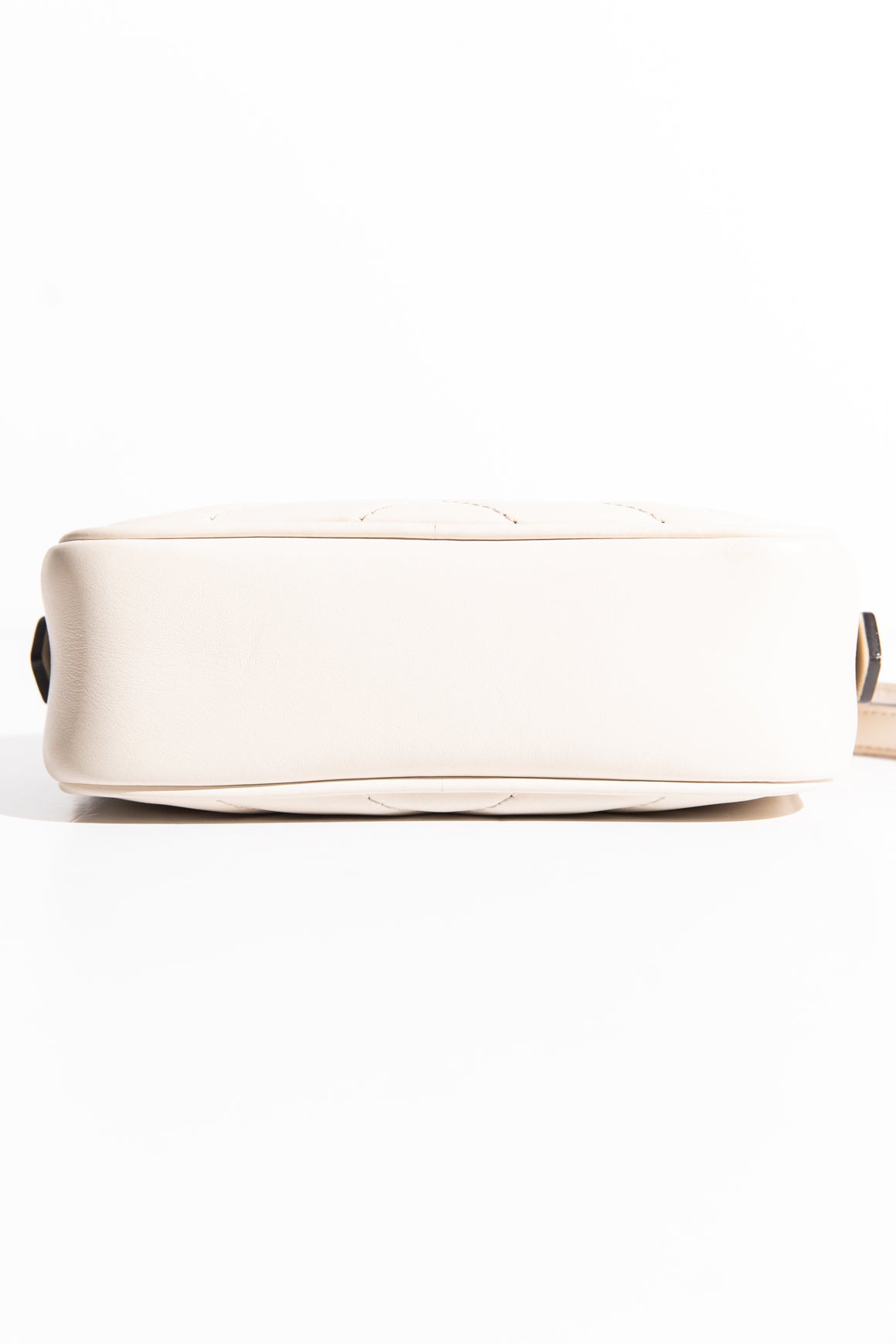 GUCCI Ivory Matelasse Leather Camera Bag