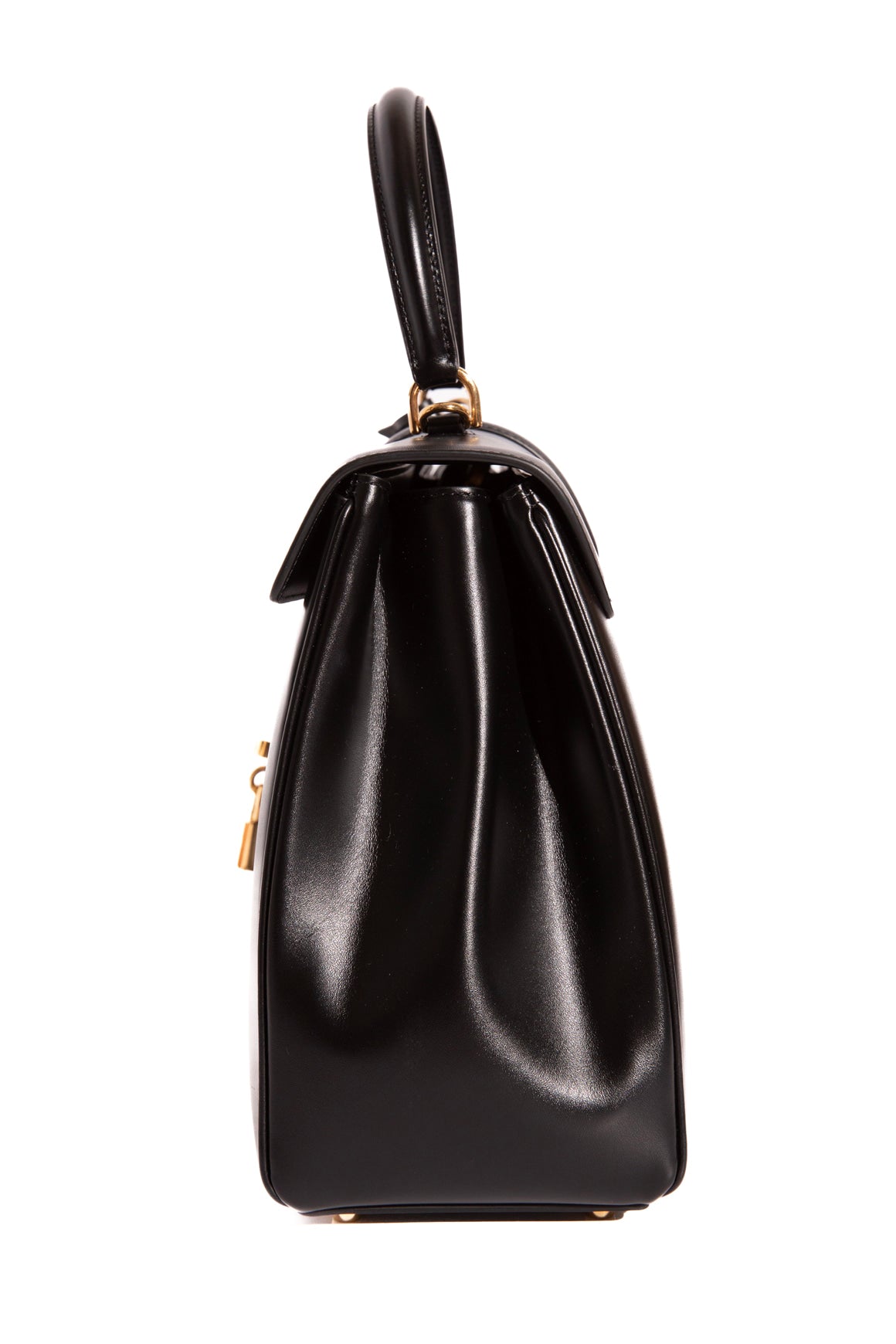 CELINE Black Medium 16 Satchel Bag