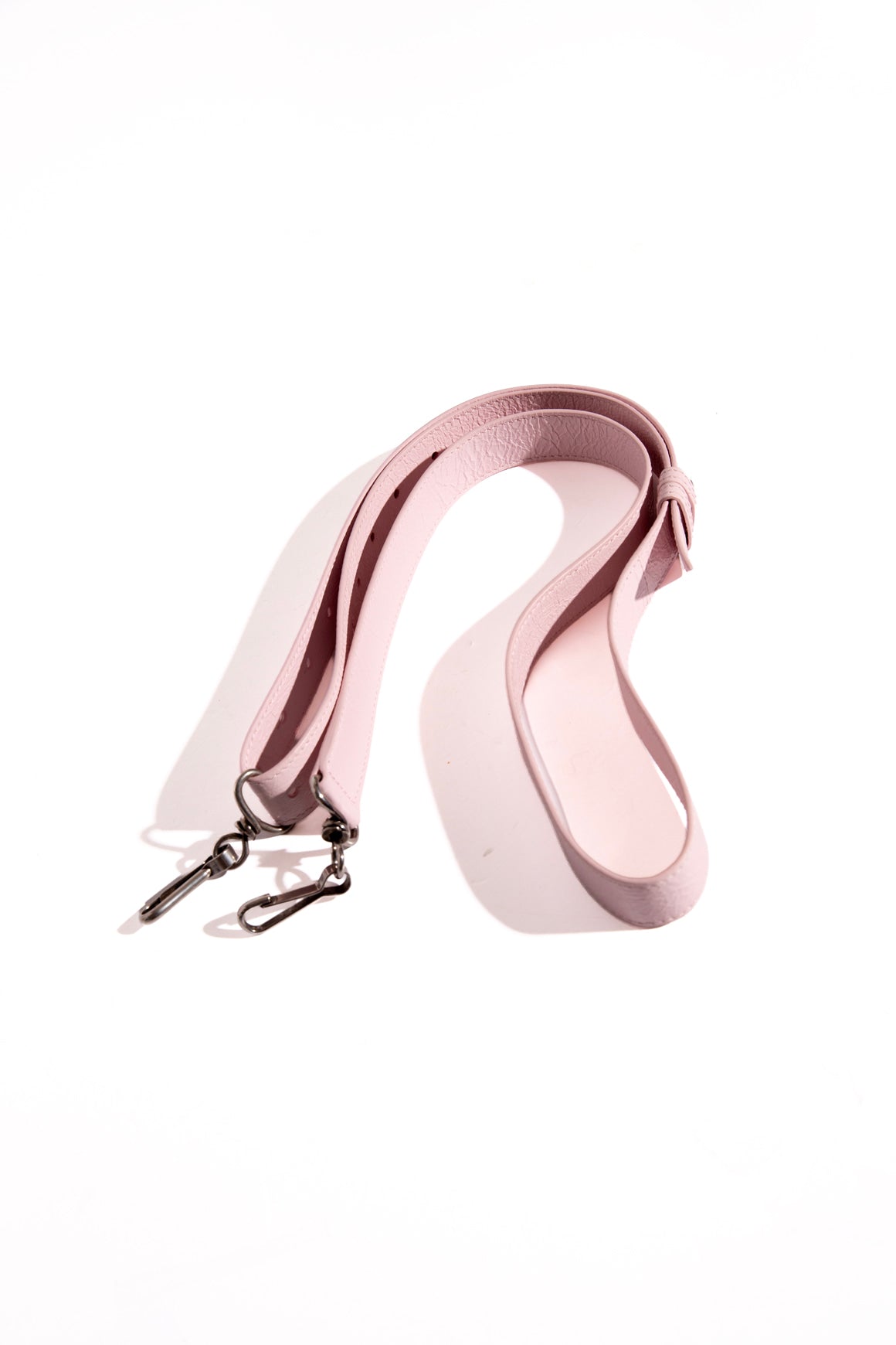 BALENCIAGA Light Pink Crystal Detail Mini City Bag