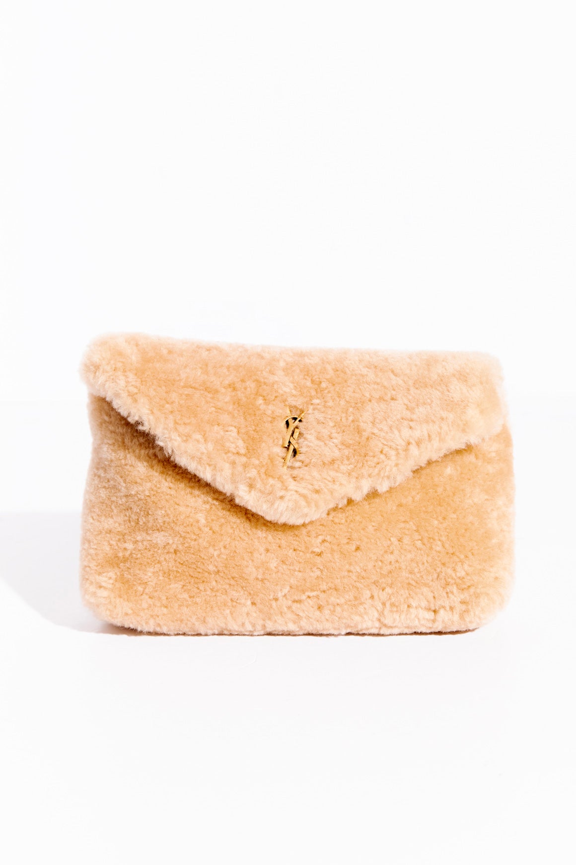 SAINT LAURENT Mini Sherpa Pouch