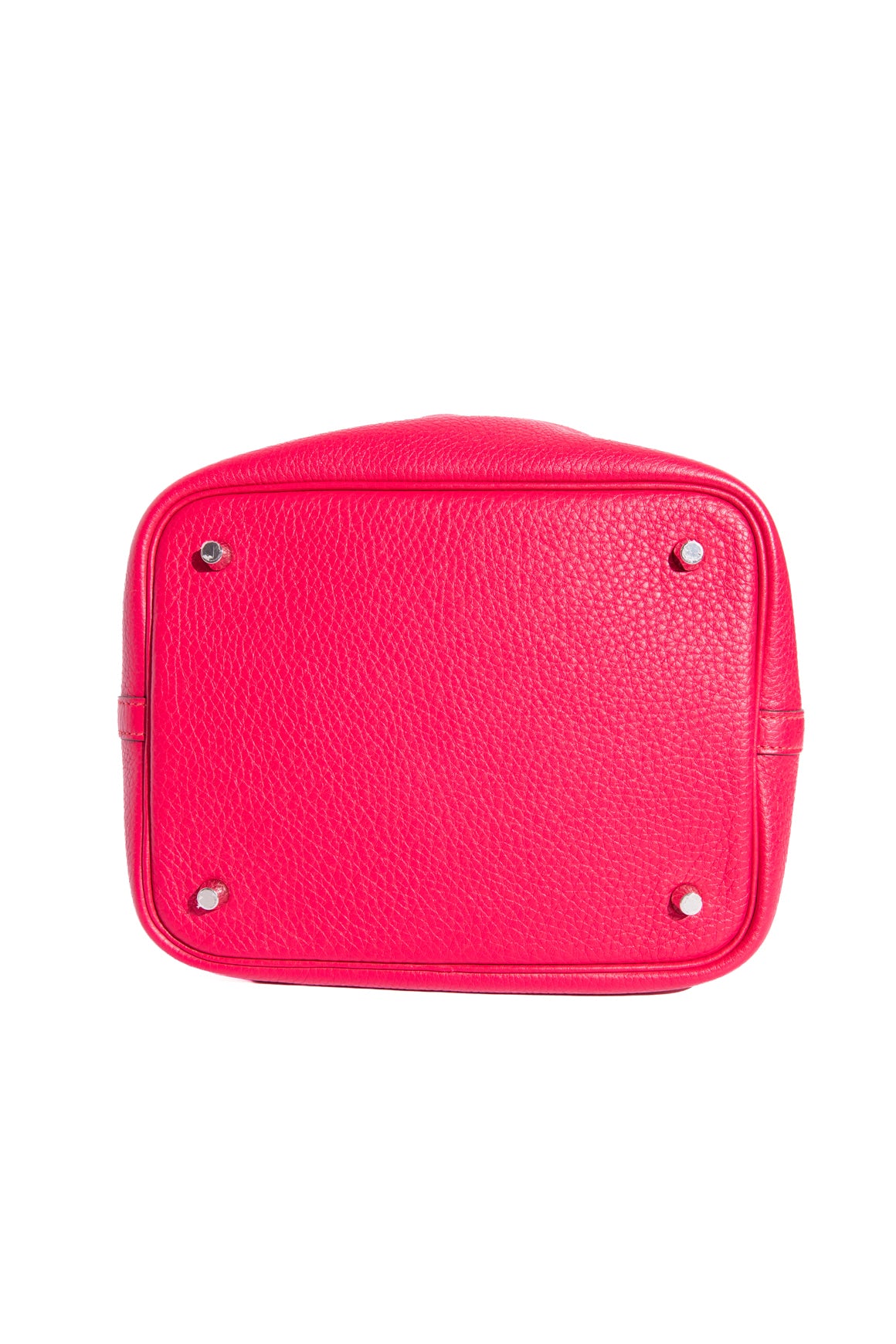 HERMES Rose Mexico Picotin MM Clemence