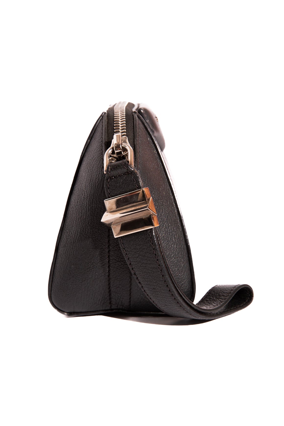 GIVENCHY Black Nano Antigona Wristlet Pouch