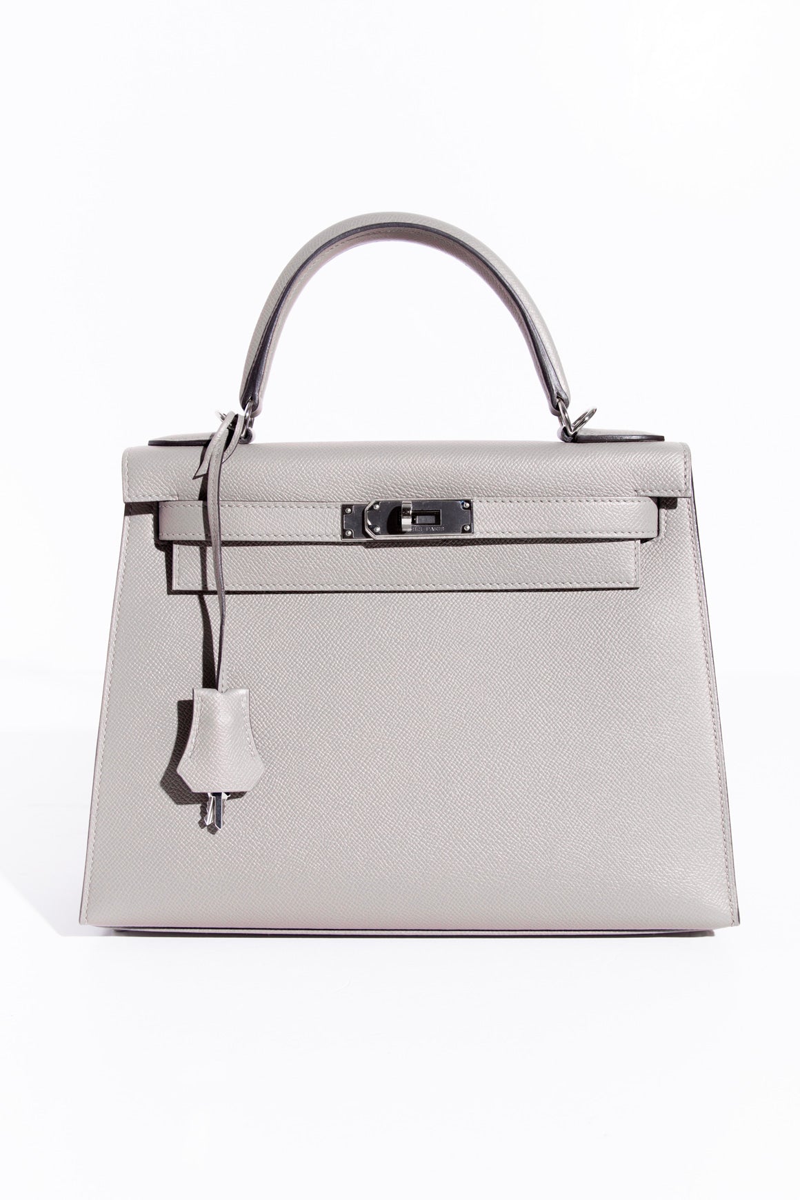 2018 HERMES Gris Asphalt Kelly 28