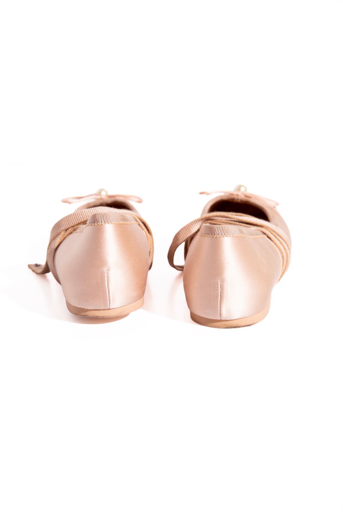 DIOR Pink Satin Ballet Flats (Sz. 36)