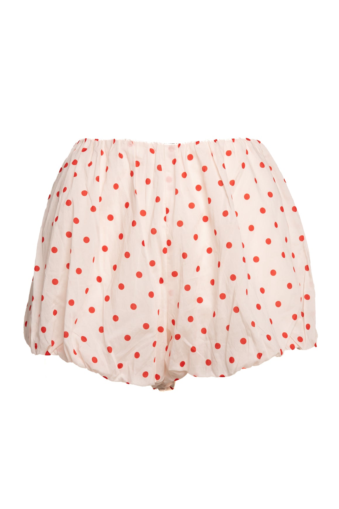 POSSE Red Polka Dot Bloomer Shorts (Sz. M)