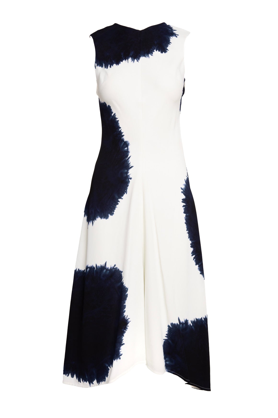 PROENZA SCHOULER Abstract Print Sleeveless Midi Dress (Sz. 2)
