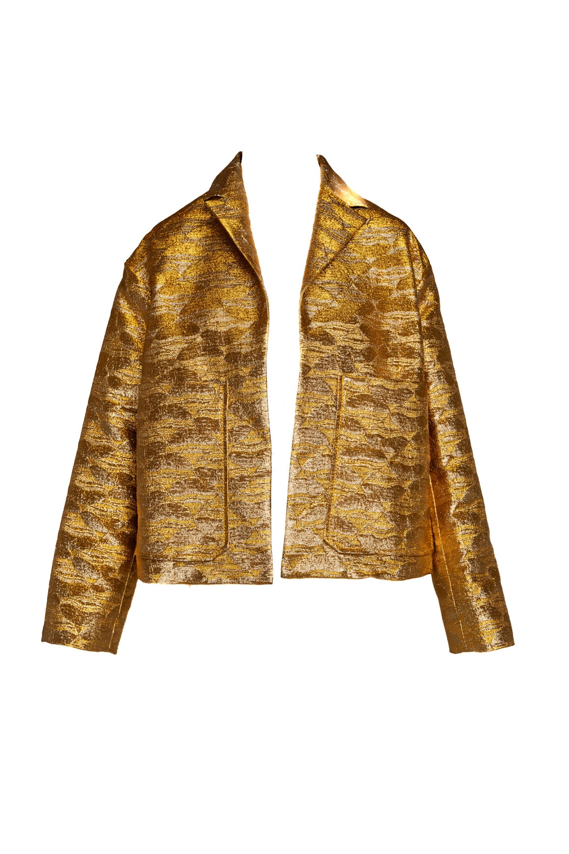 ODEEH Gold Patch Pocket Open Jacket (Sz. 34/2)