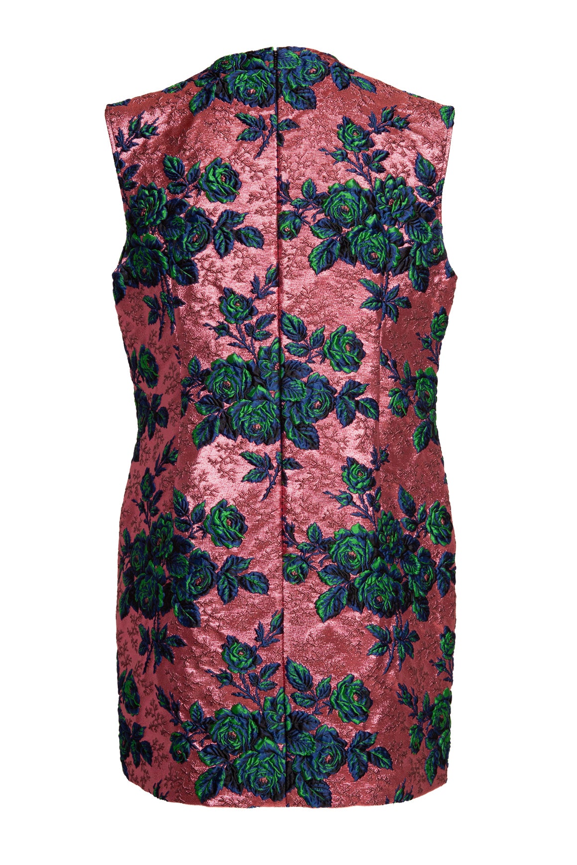 GUCCI Floral Jacquard Mini Shift Dress (Sz. 42/6)