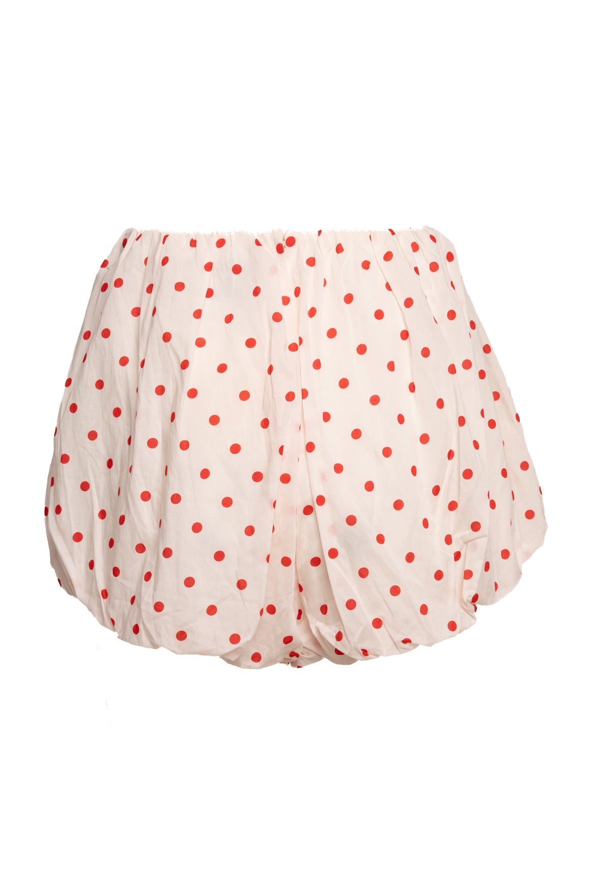 POSSE Red Polka Dot Bloomer Shorts (Sz. M)