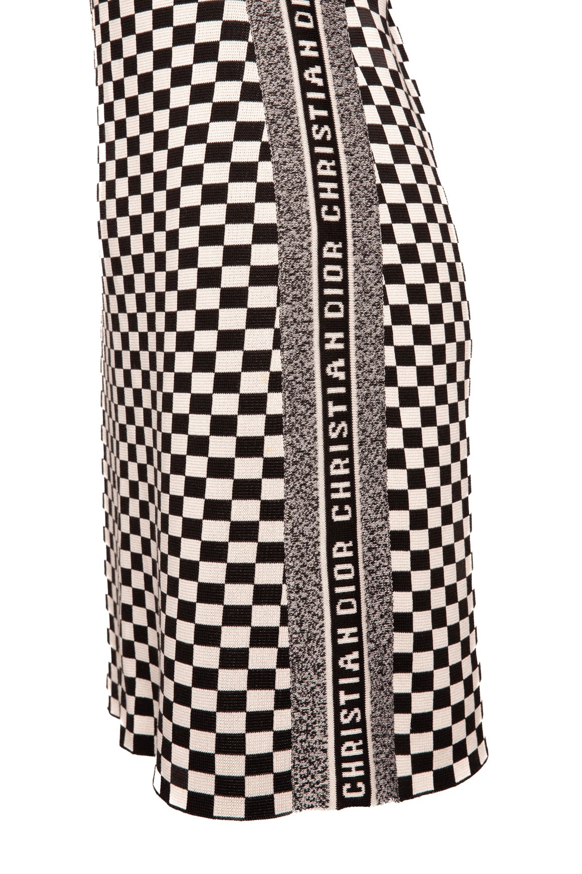 CHRISTIAN DIOR Checkered Mini Dress (Sz. 4)