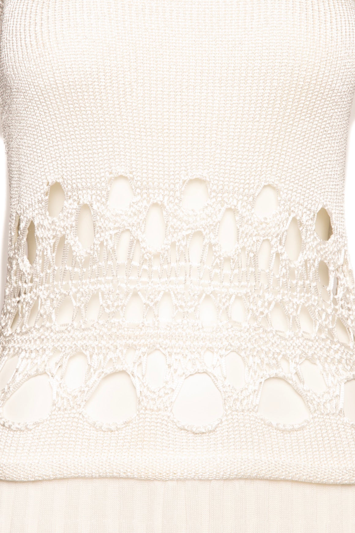 CHRISTOPHER ESBER Crochet Knit Maxi Dress (Sz. XS)