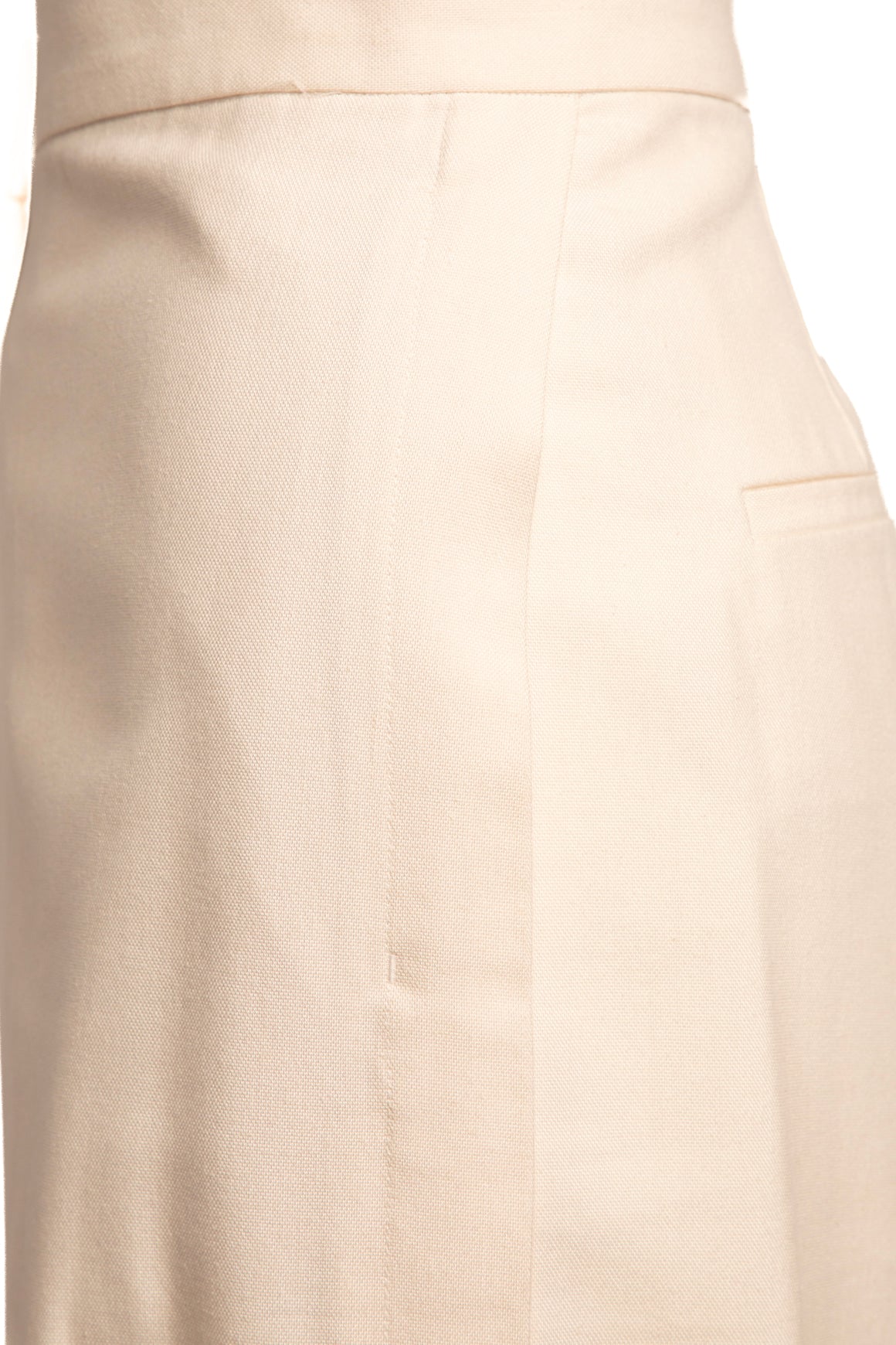 ROHE Cream Wide Leg Trousers (Sz. 42/6)