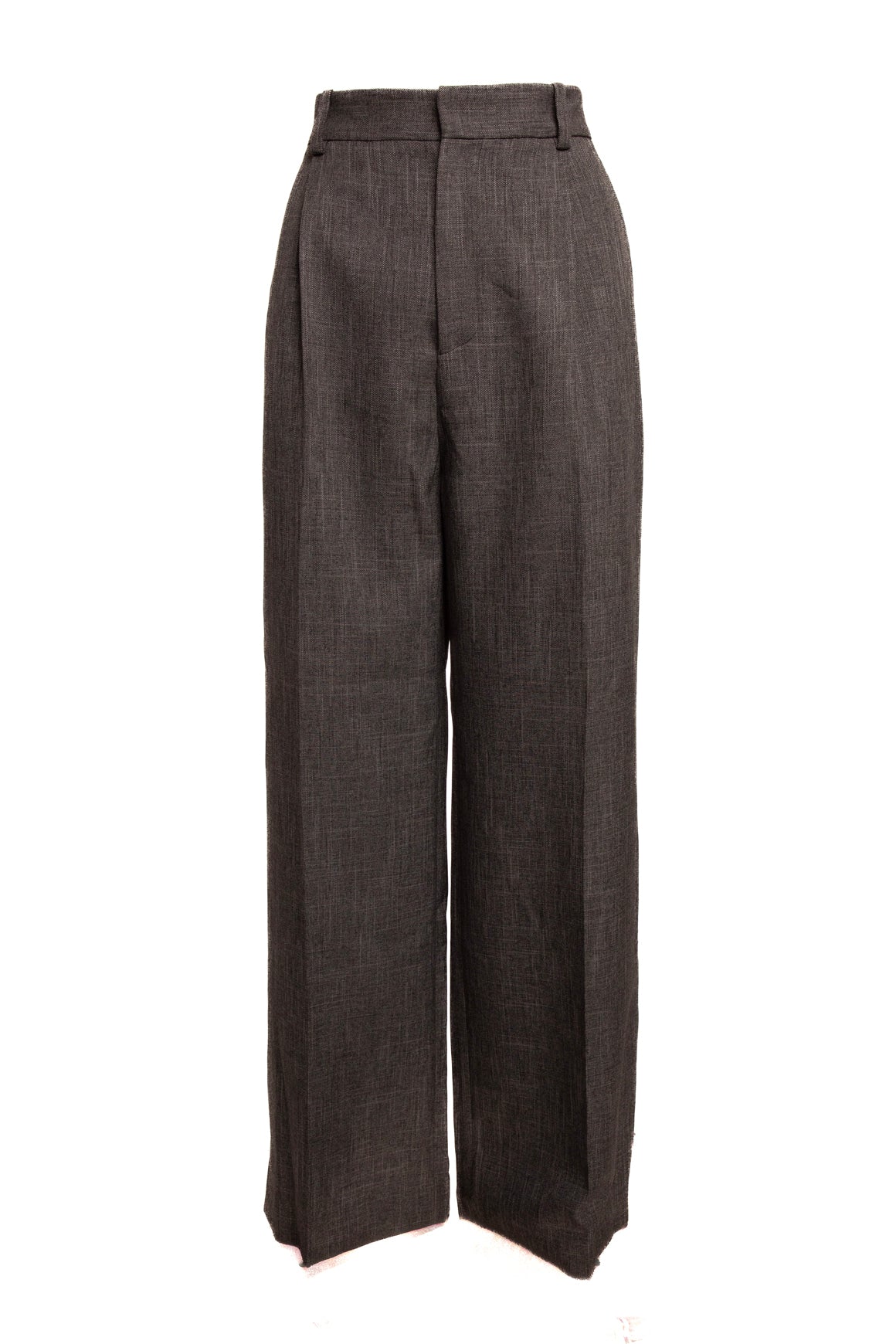 PLAN C Pleated Wide Leg Trouser (Sz. 44/8)