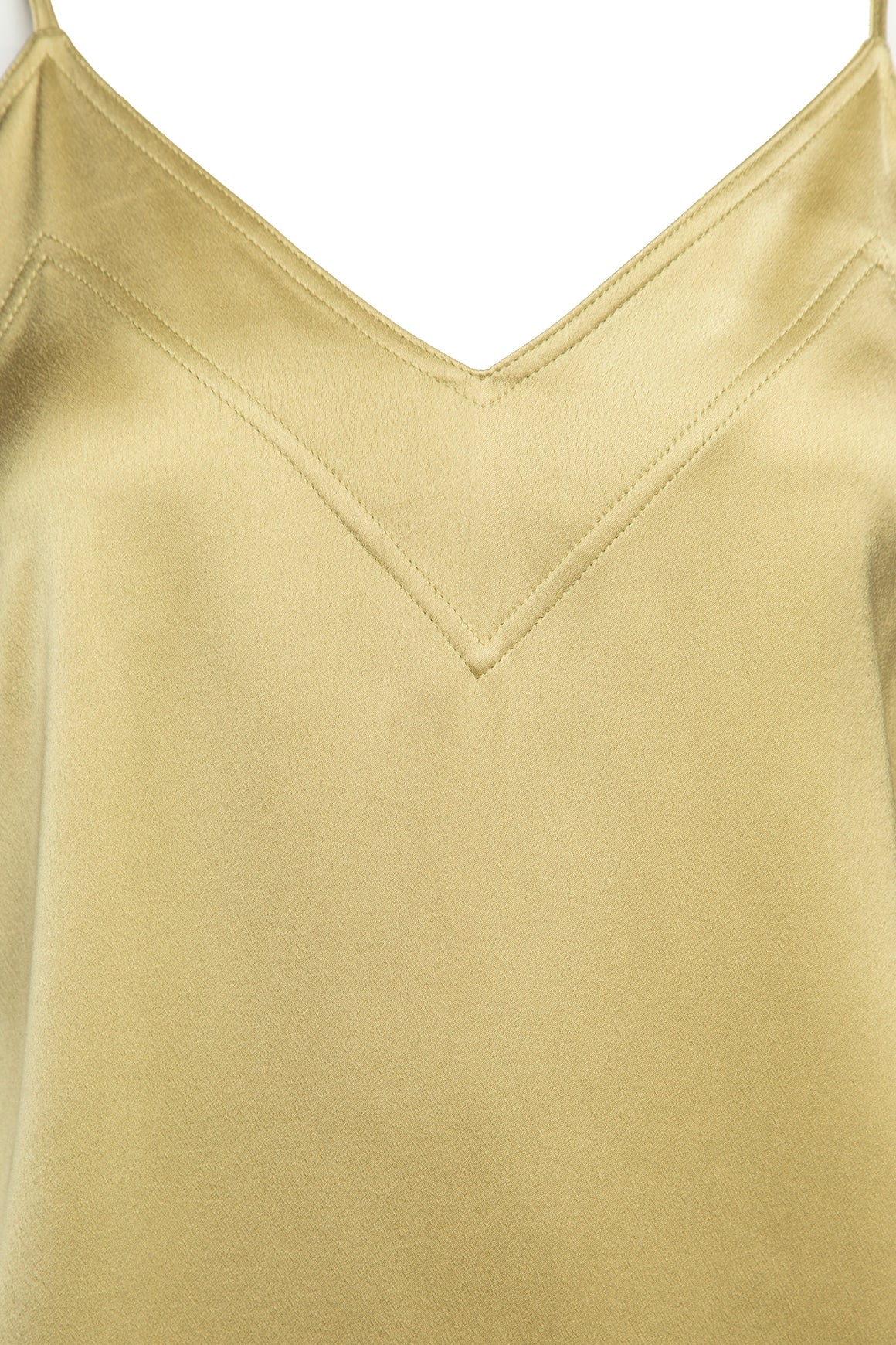 TOTEME Green Satin Mini Dress (Sz. S)