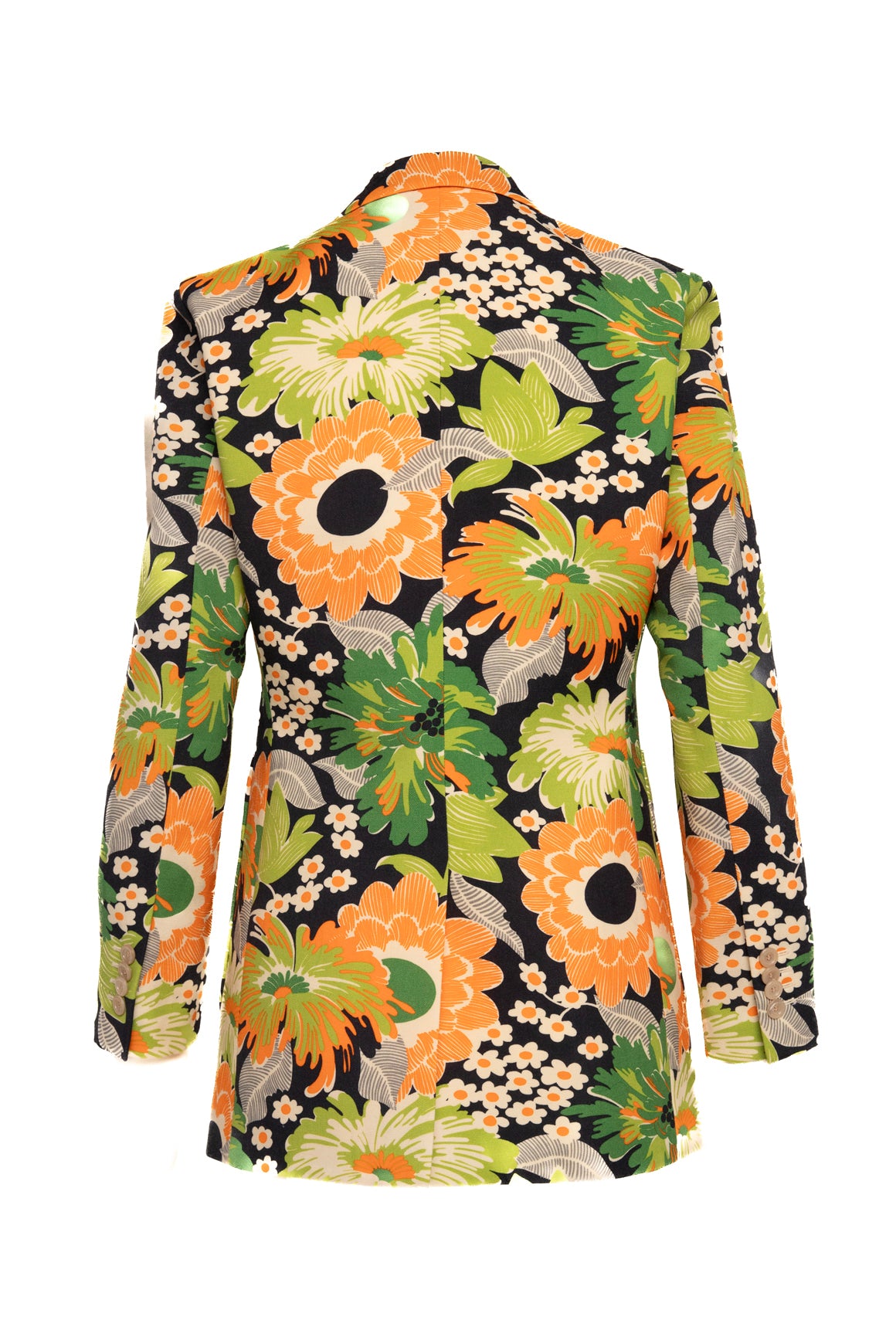 GUCCI Floral Longline Blazer (Sz. 42/6)