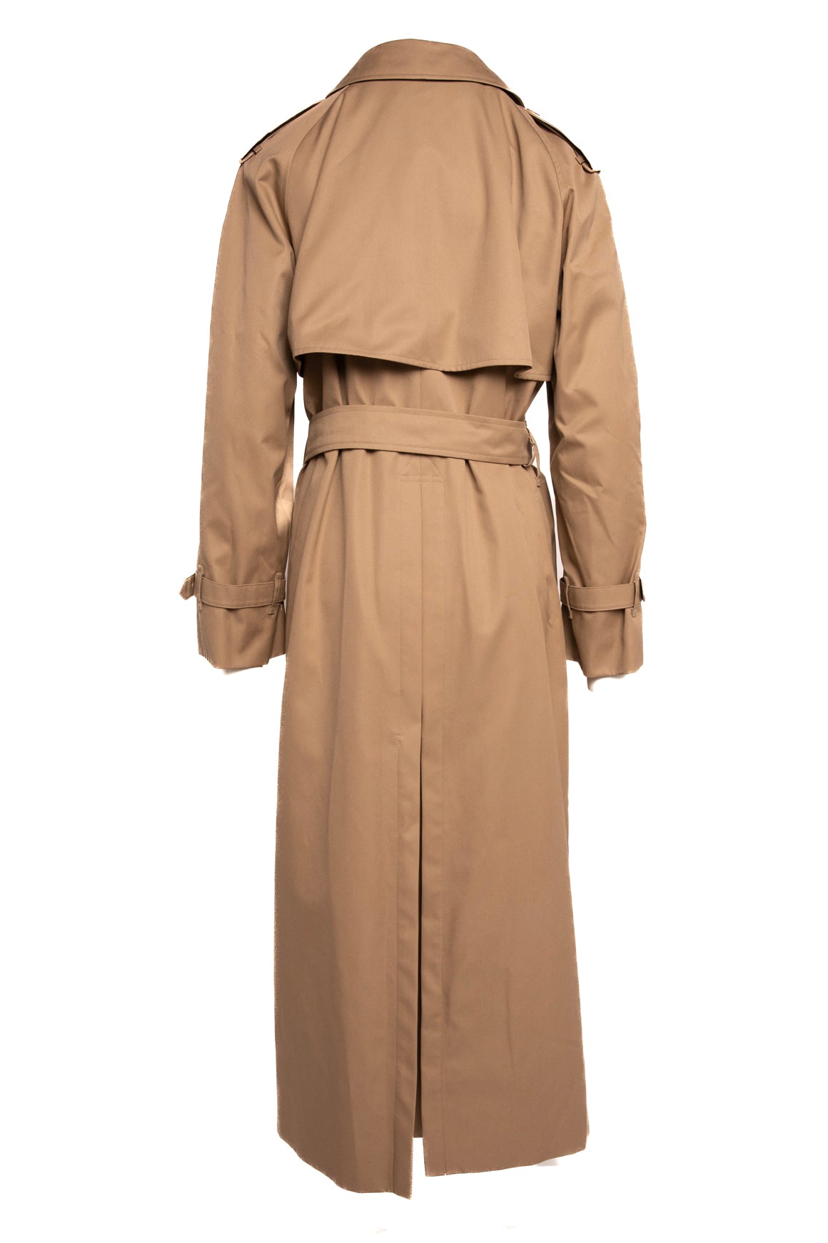 BURBERRY Kahki Belted Trench Jacket (Sz.12)