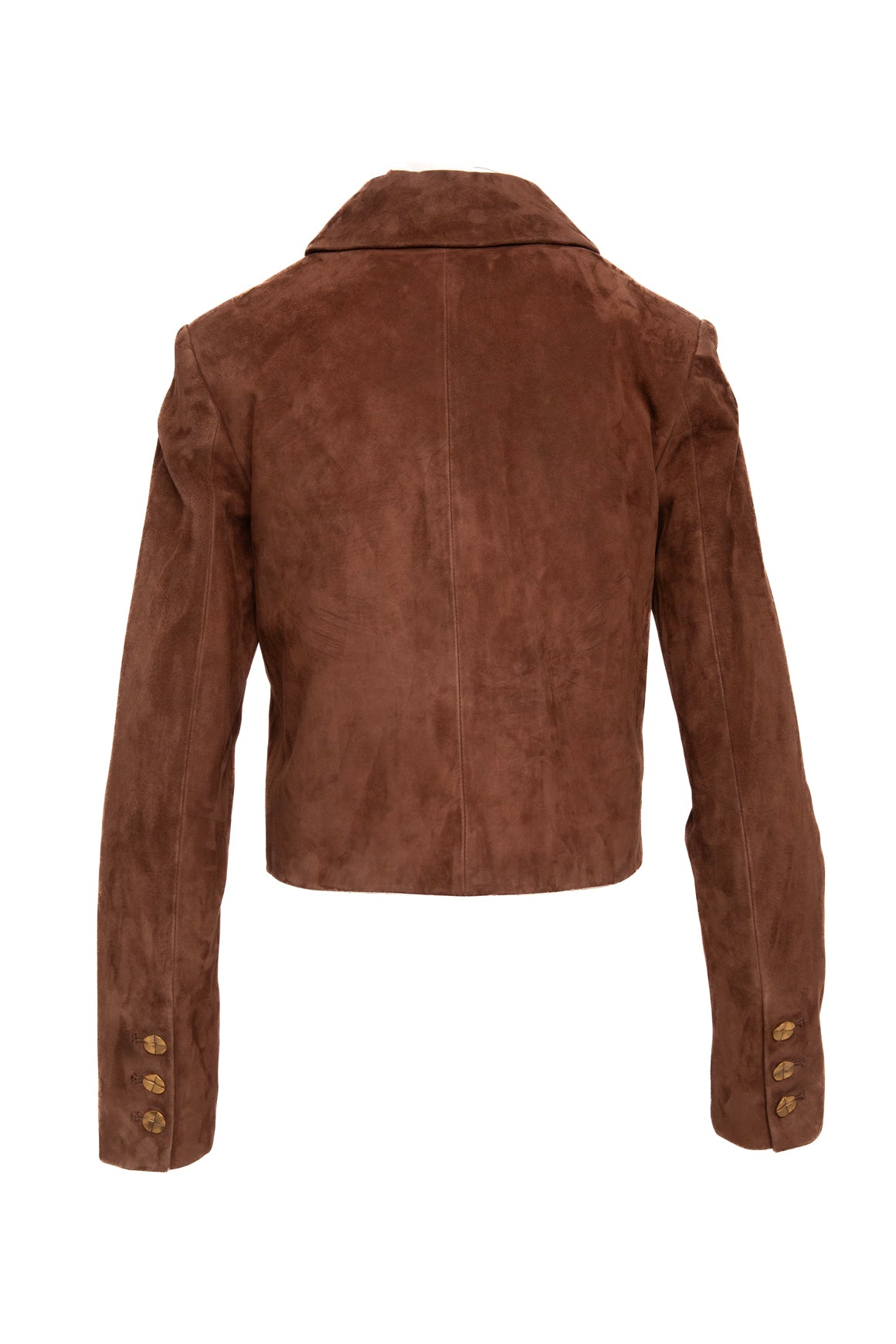 ALTUZARRA Suede Crop Jacket (Sz. 0)