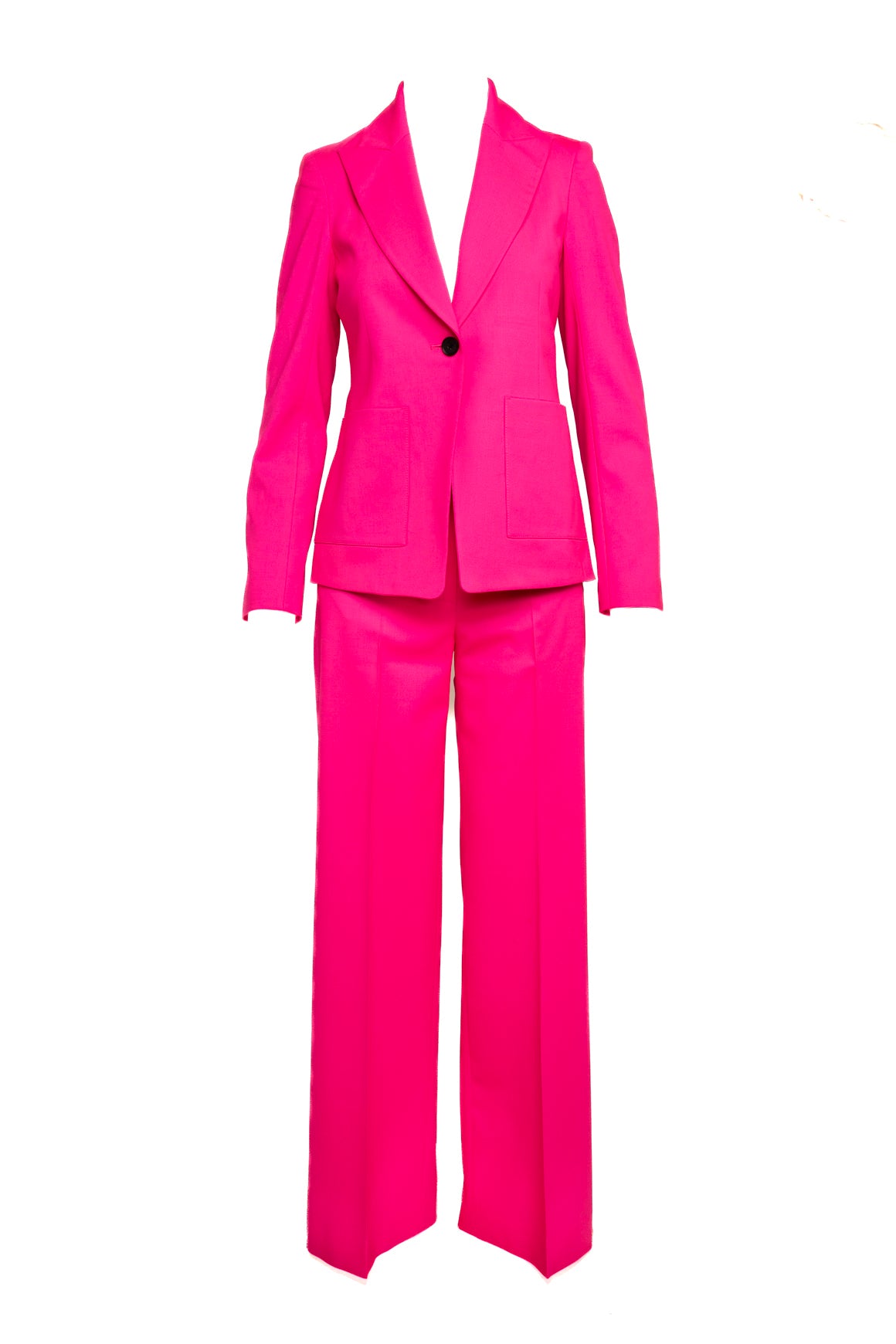 ARGENT Hot Pink Blazer & Trousers Suit Set (Sz. 2)