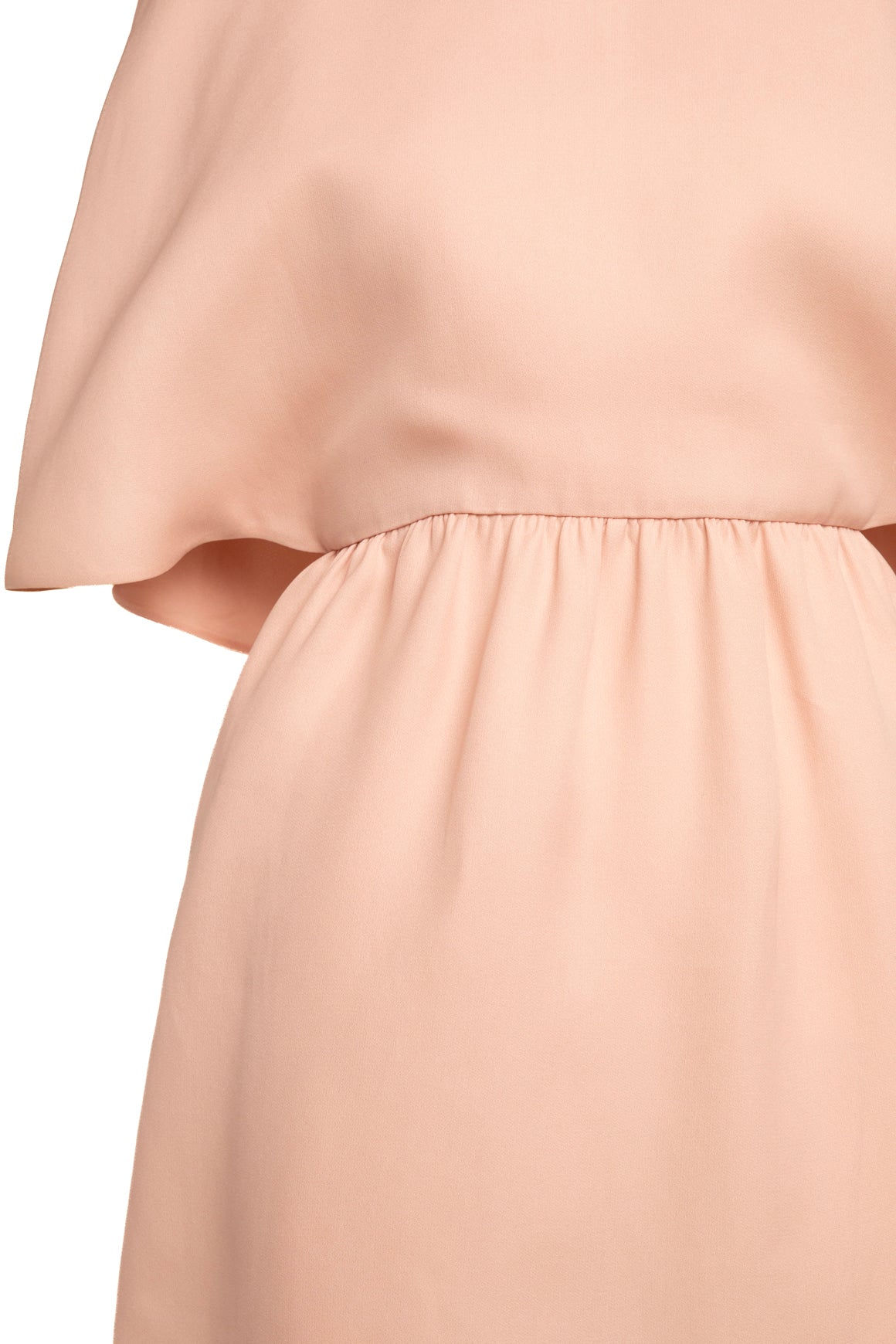 VALENTINO Baby Pink Cape Mini Dress (Sz. 4)