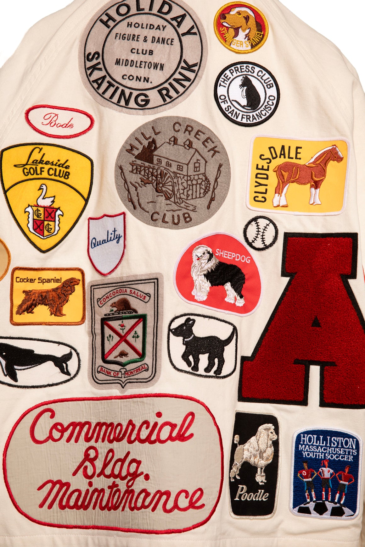 BODE Cream Patch Embellished Chore Jacket (Sz. XL)