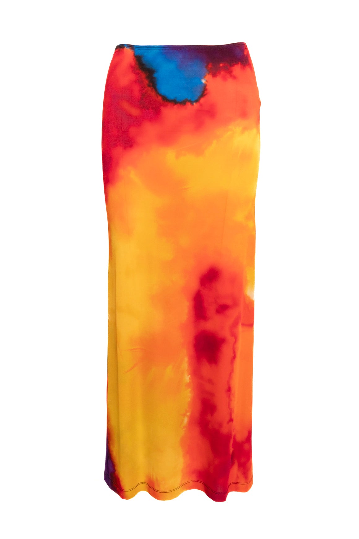 PACO RABBANE Rainbow Tie Dye Maxi Skirt (Sz. 38/6)