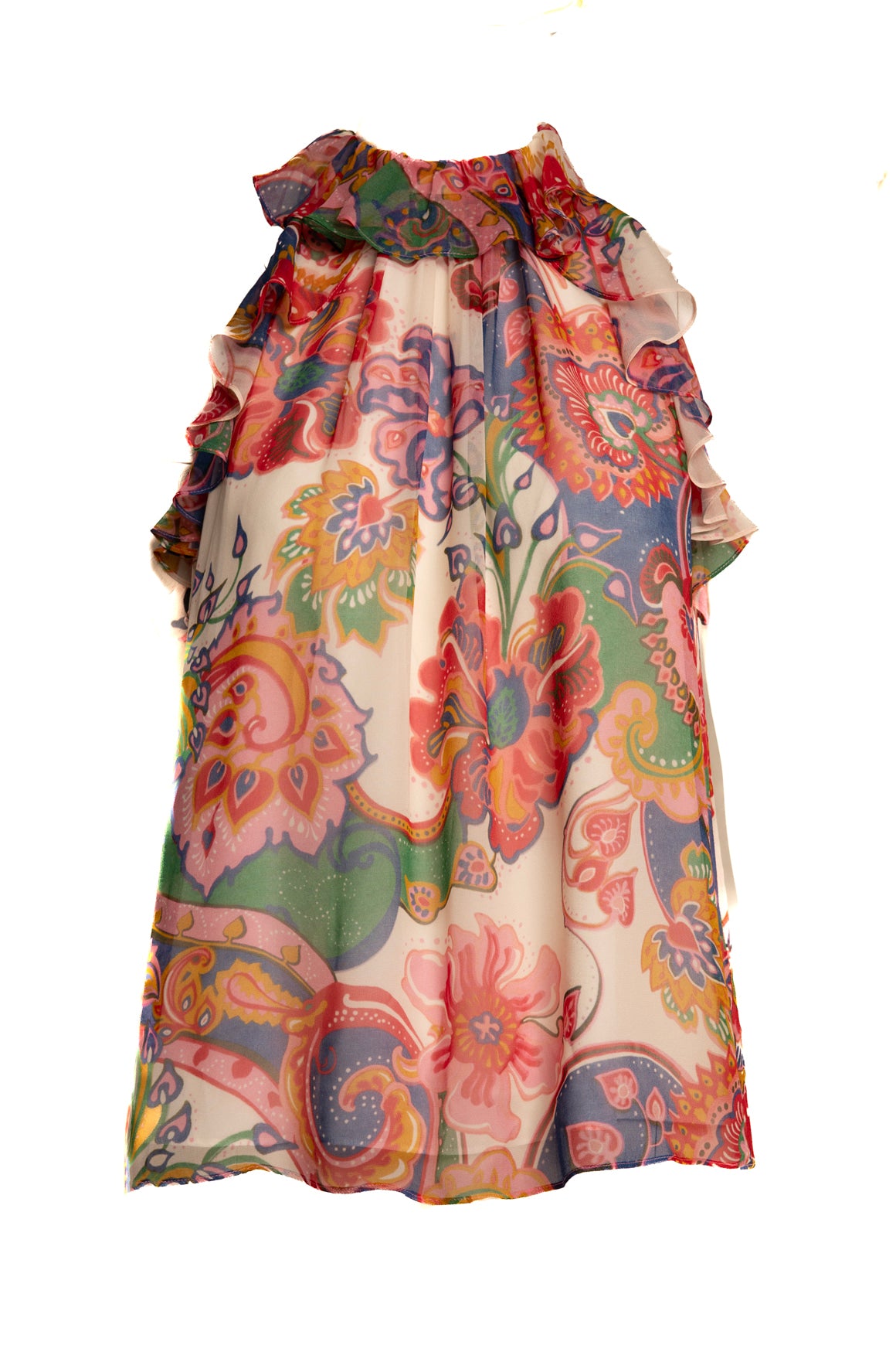 ZIMMERMANN Paisley Silk Tank (Sz. 1/S)