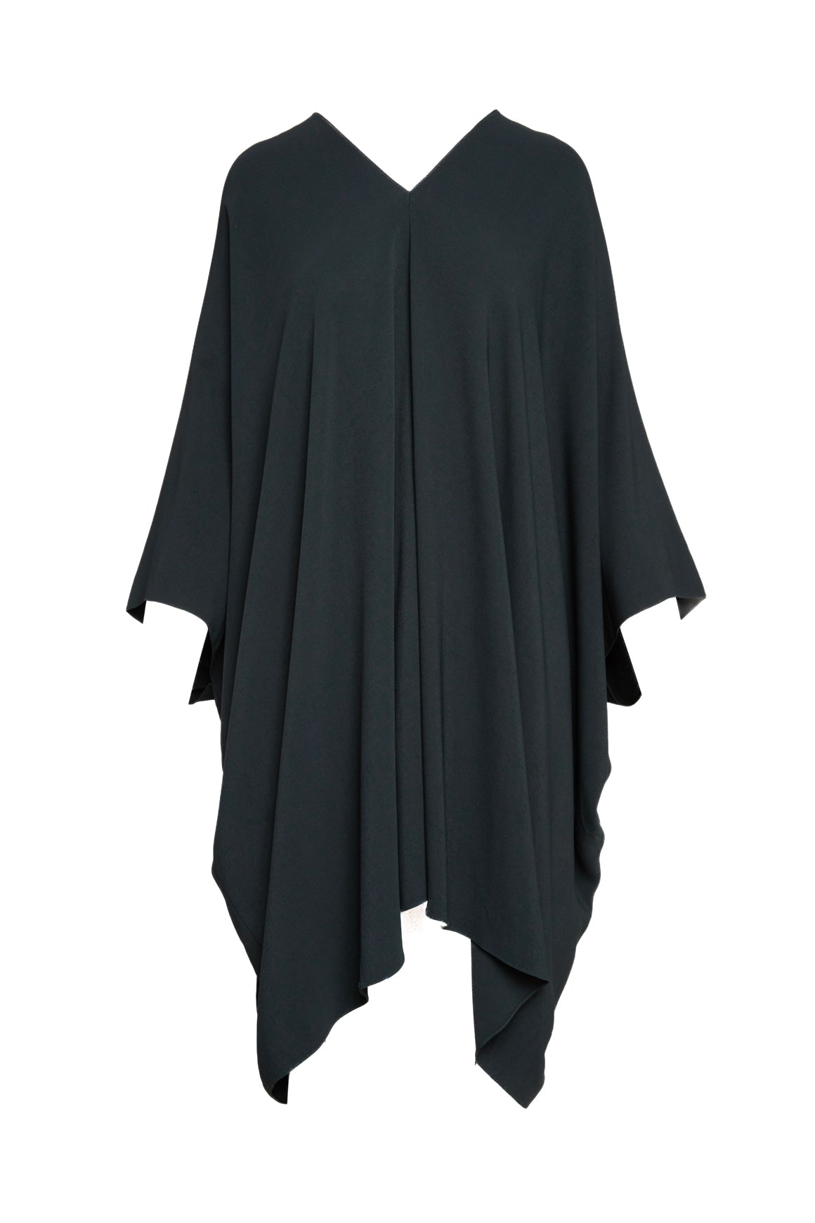 THE ROW Forest Green Satin Kaftan "Iona" Dress (Sz. XS/S)