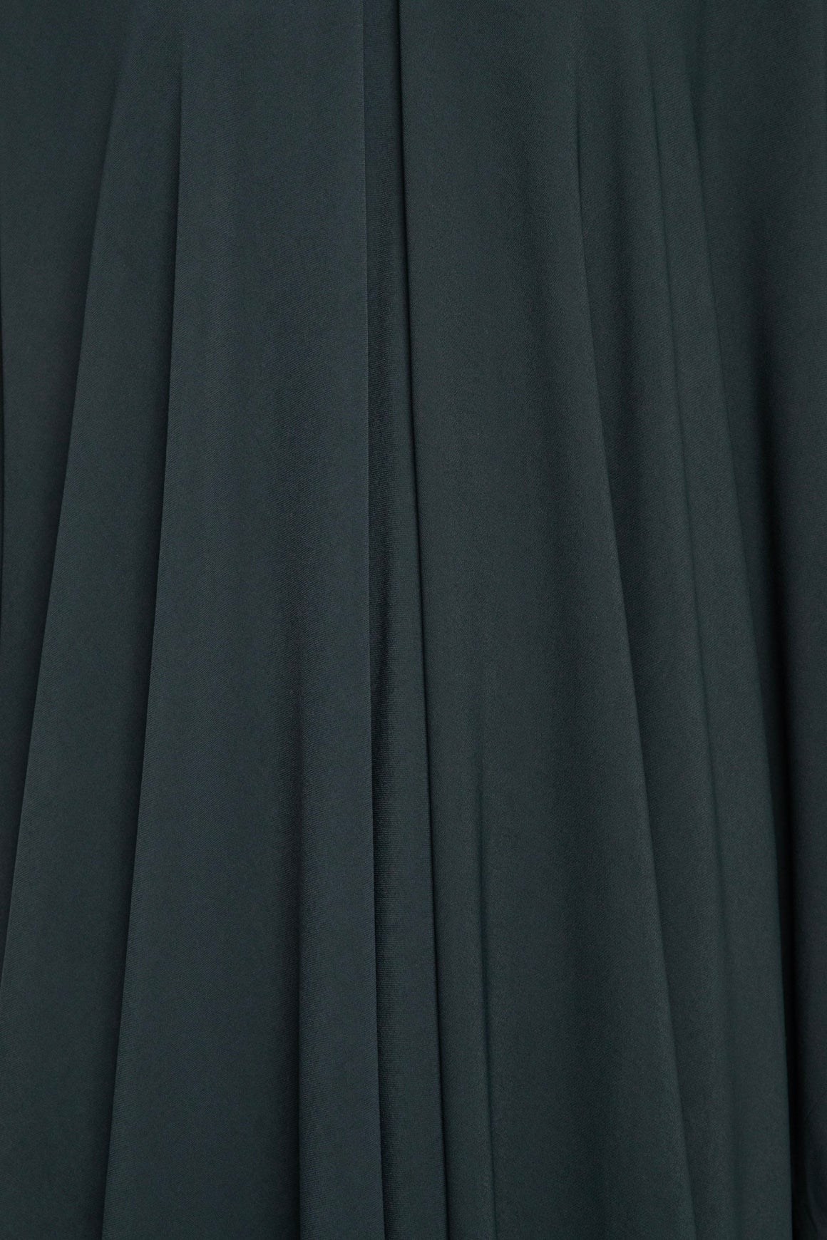 THE ROW Forest Green Satin Kaftan "Iona" Dress (Sz. XS/S)