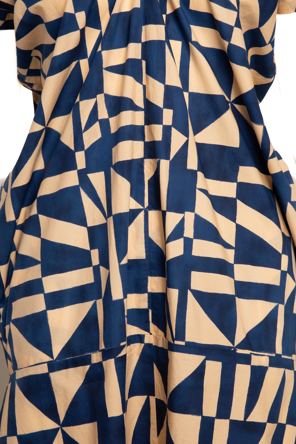 ODEEH Geo Print Kaftan Maxi Dress (Sz. 32/0)