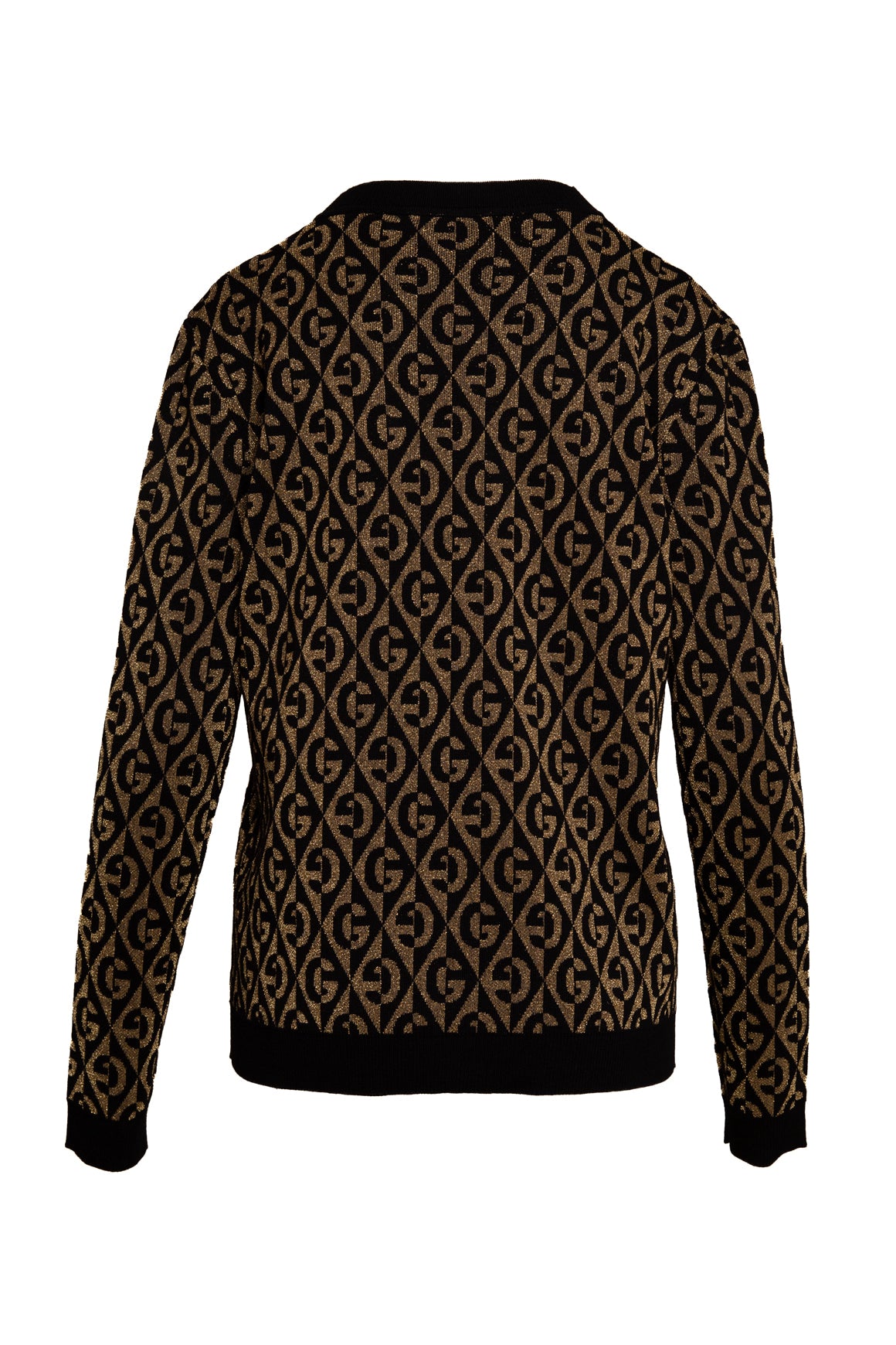 GUCCI Metallic Knit Cardigan Sweater (Sz. M)