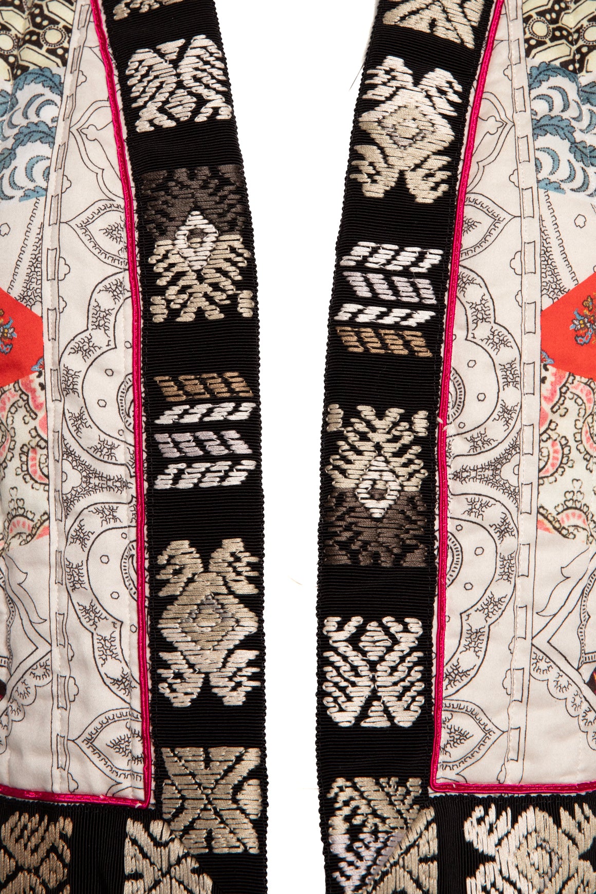 ETRO Printed Padded Patchwork Vest (Sz. 44/8)
