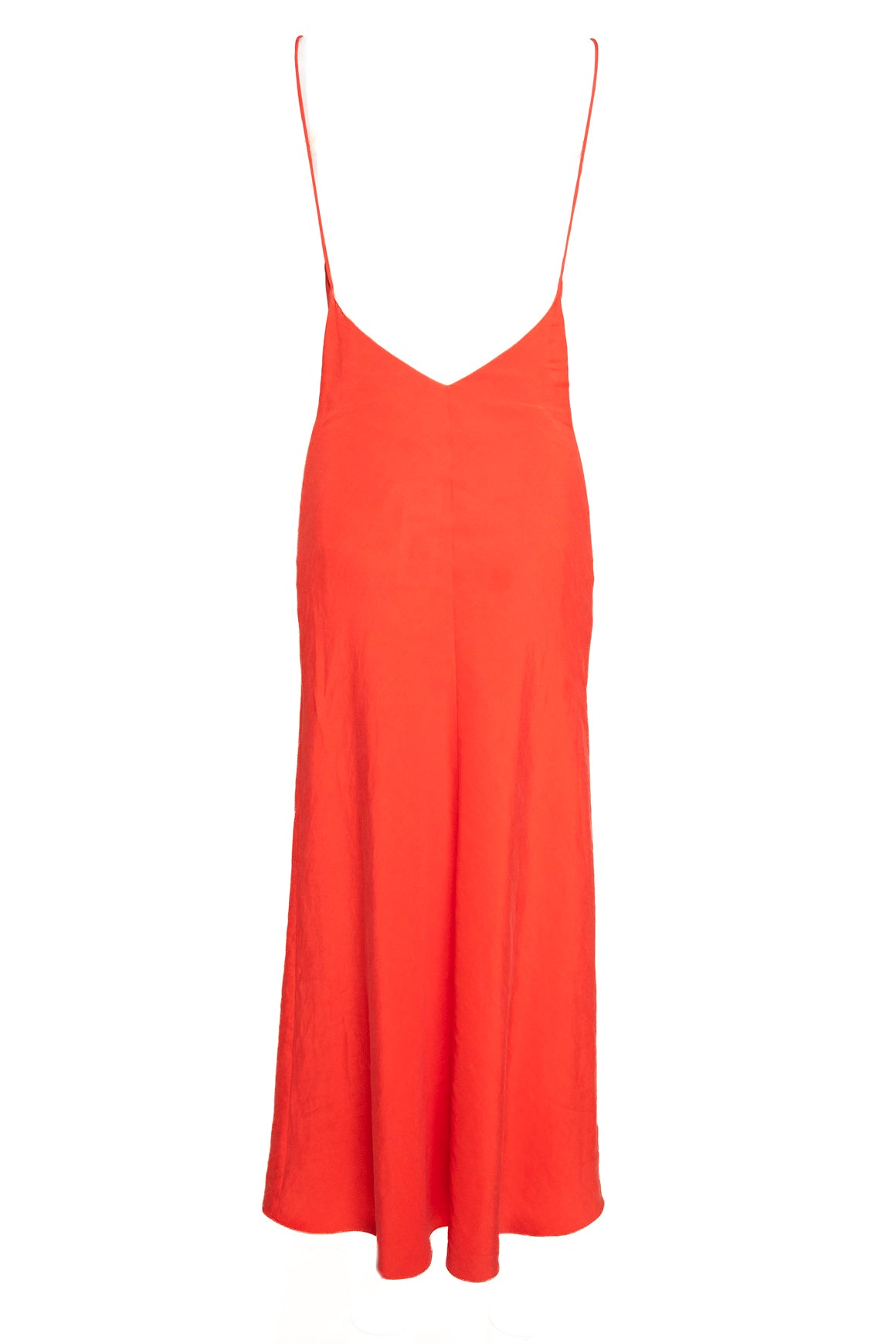 BLAZE MILANO Coral Bias Cut Maxi Dress (Sz. 0/XS)