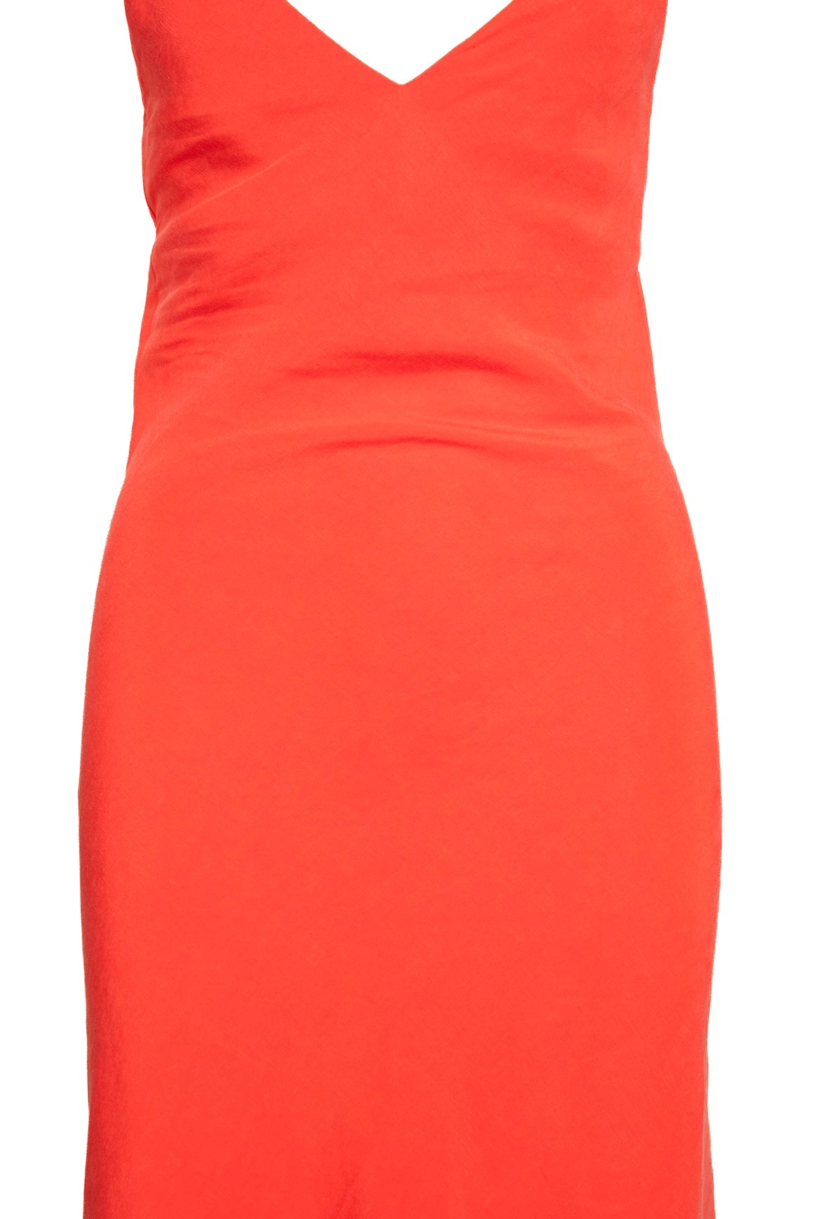 BLAZE MILANO Coral Bias Cut Maxi Dress (Sz. 0/XS)
