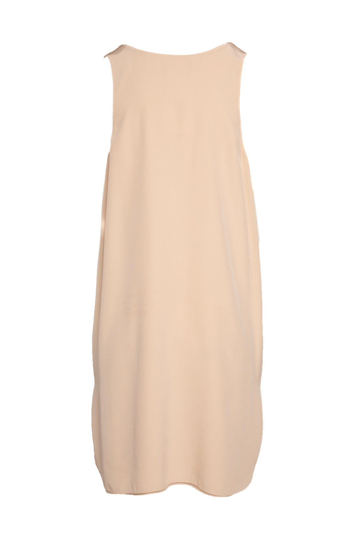 CHLOE Nude Silk Mini Dress W/ Scarf (Sz. 38/2)