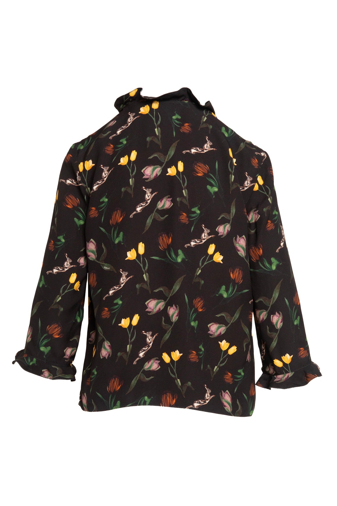 MARNI Tulip Printed Mid Slv Blouse (Sz. 38/2)