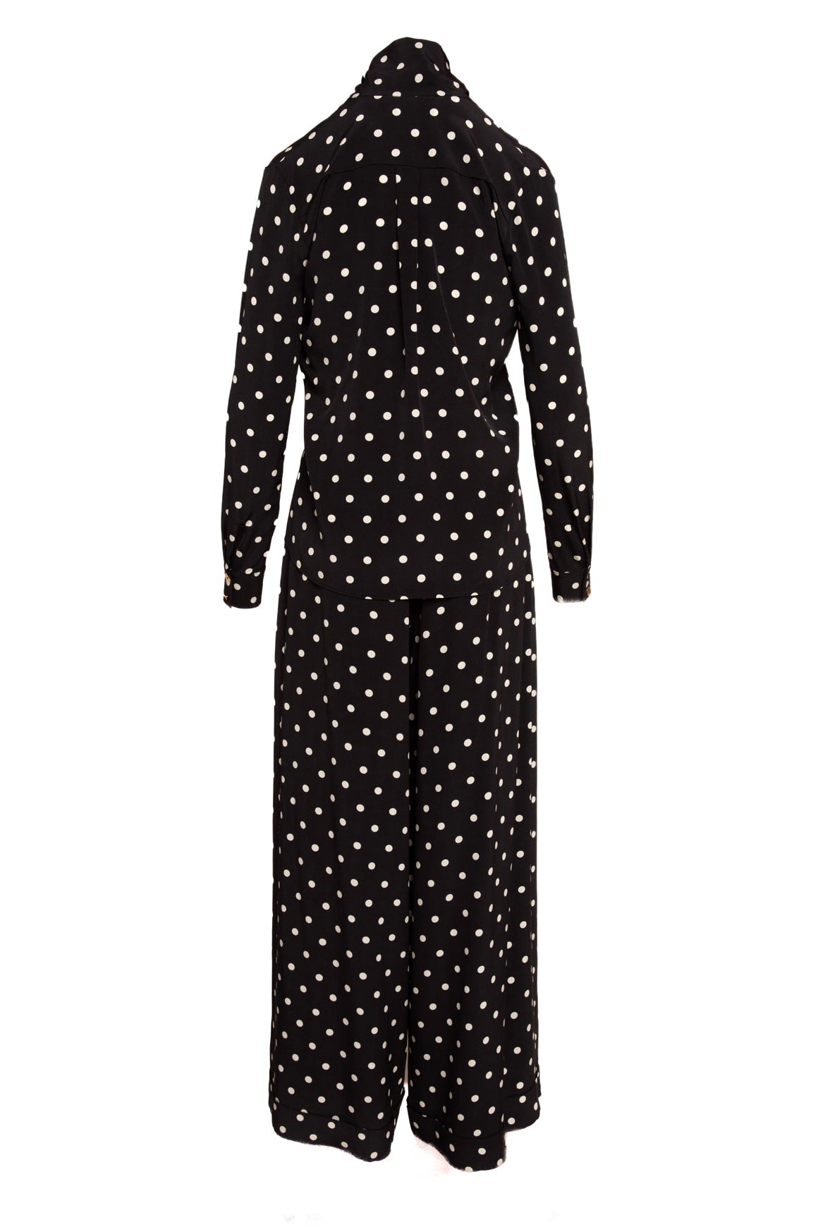 FRANCOISE Polka Dot Top & Pants Set (Sz. 34/XS)