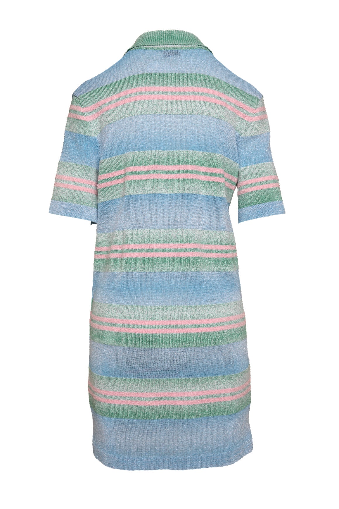 CHANEL Sparkle Knit Polo Shirt Dress (Sz. 42/10)