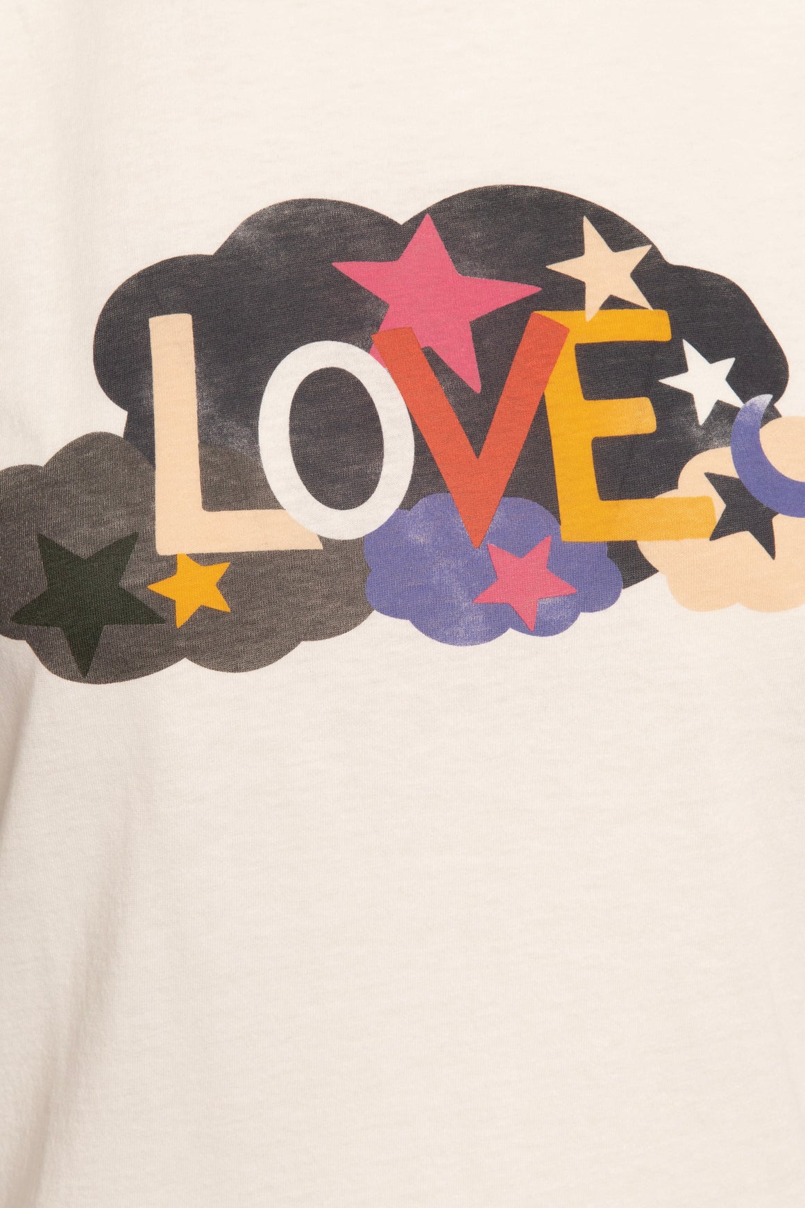 SAINT LAURENT Graphic Ringer Tee (Sz. XS)