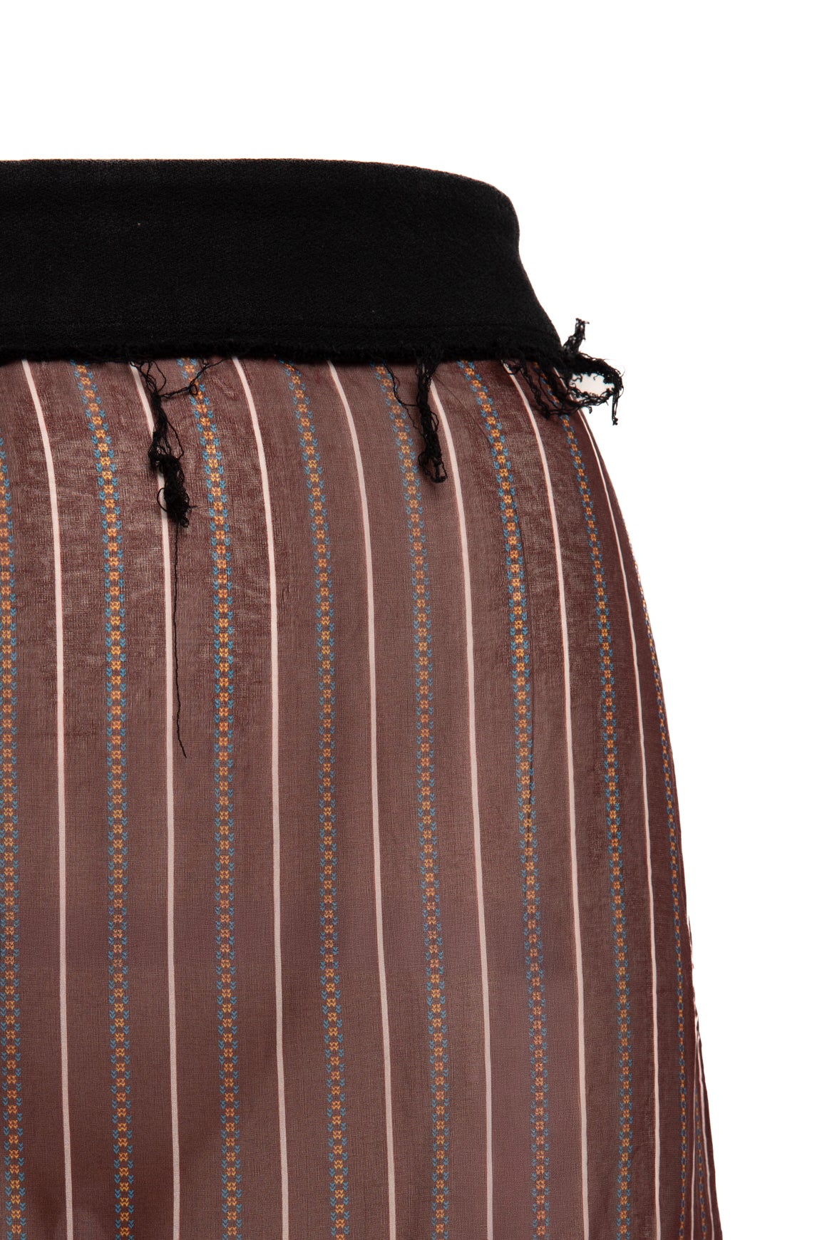 MARNI Maroon Sheer Skirt (Sz. S)