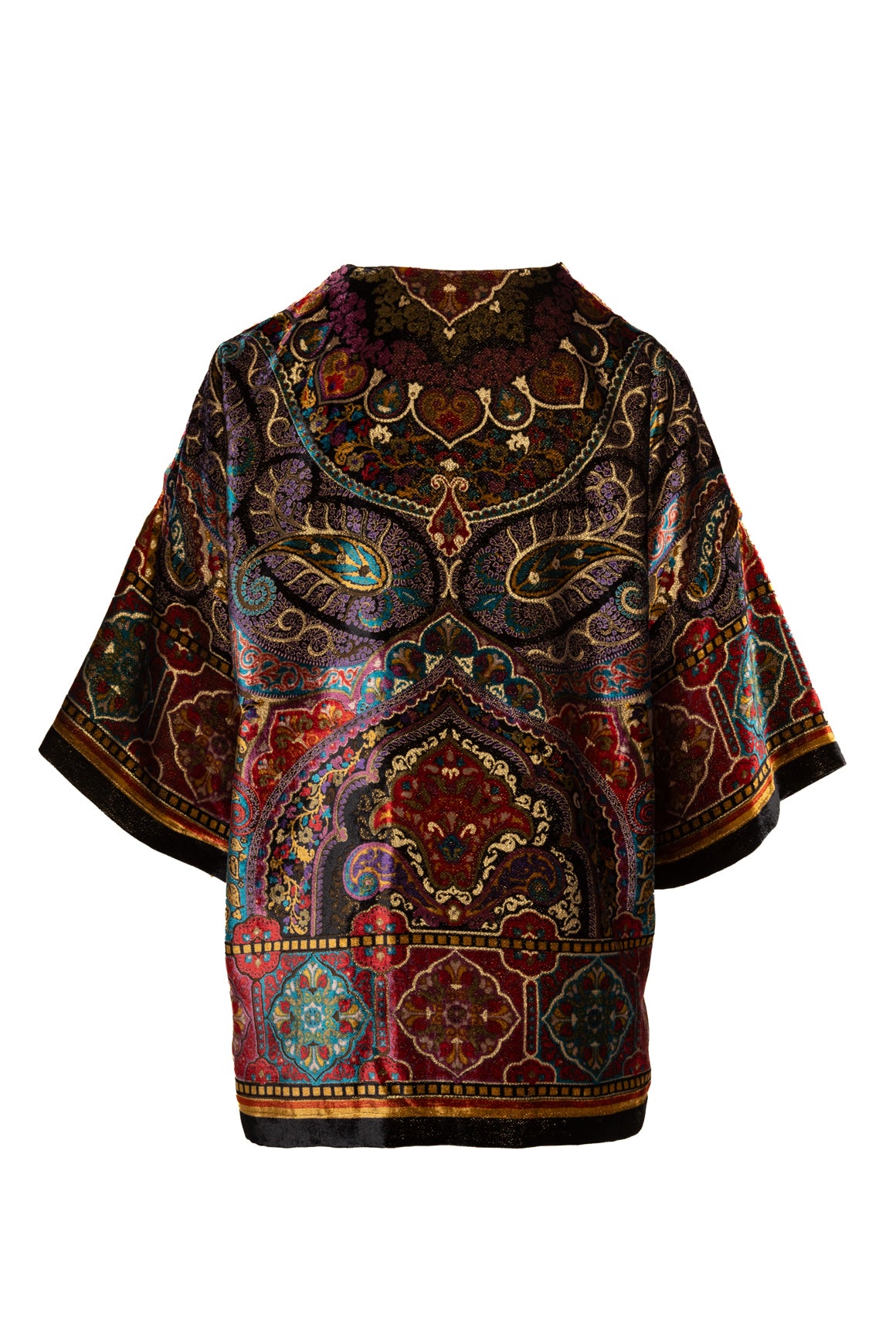 ETRO Paisley Open Front Evening Jacket (Sz. OS)