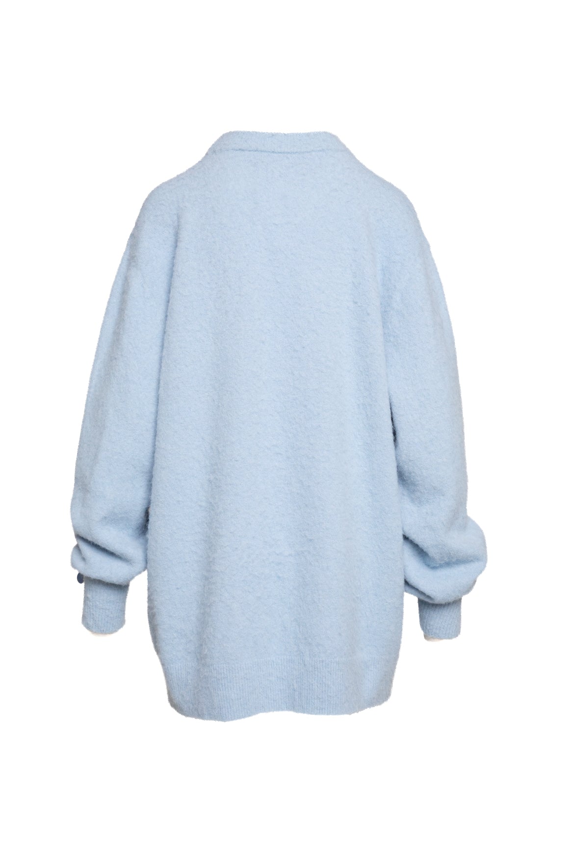 ROHE Light Blue Fuzzy Oversized Sweater (Sz. L)