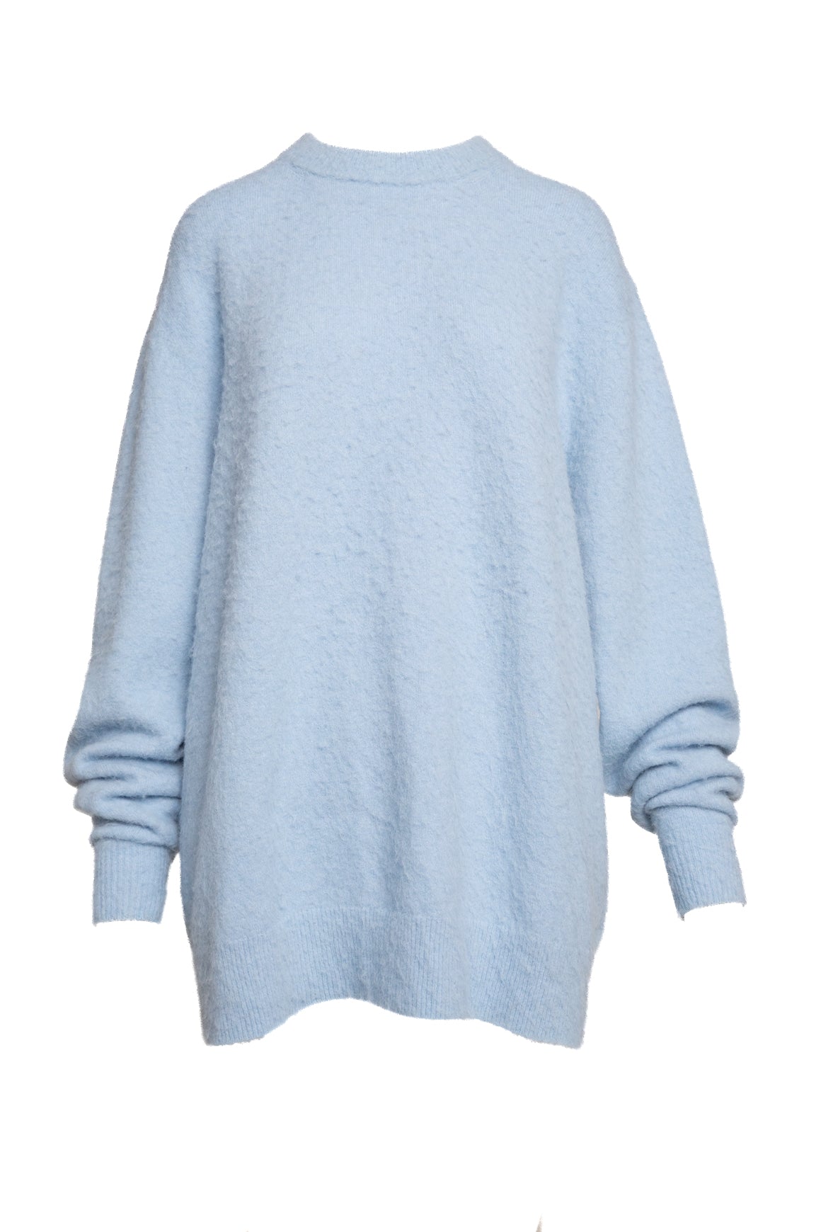 ROHE Light Blue Fuzzy Oversized Sweater (Sz. L)