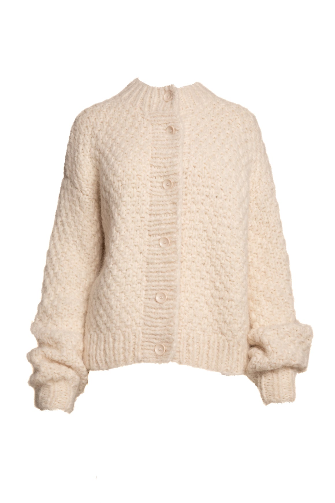 OZMA Cream Chunky Cardigan (Sz. XS/S)