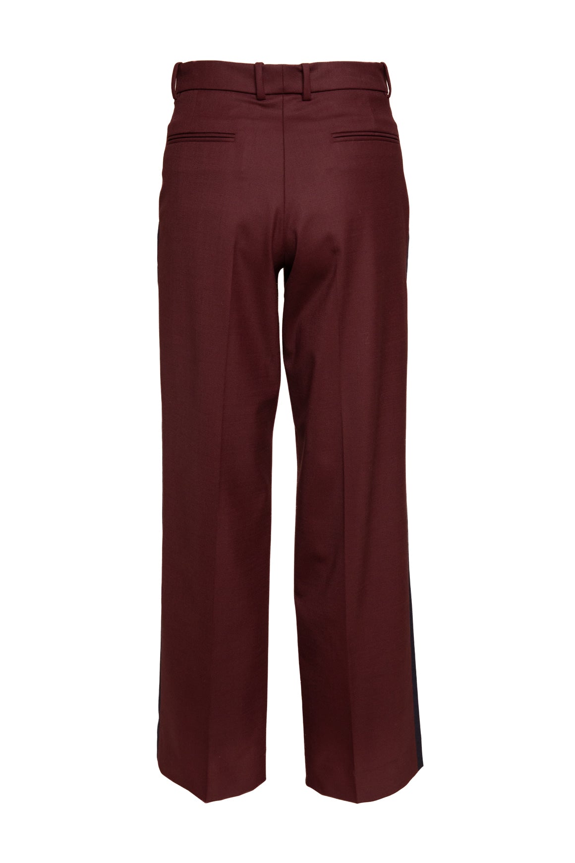 GAUCHERE Maroon & Navy Trousers (Sz. 34/0)