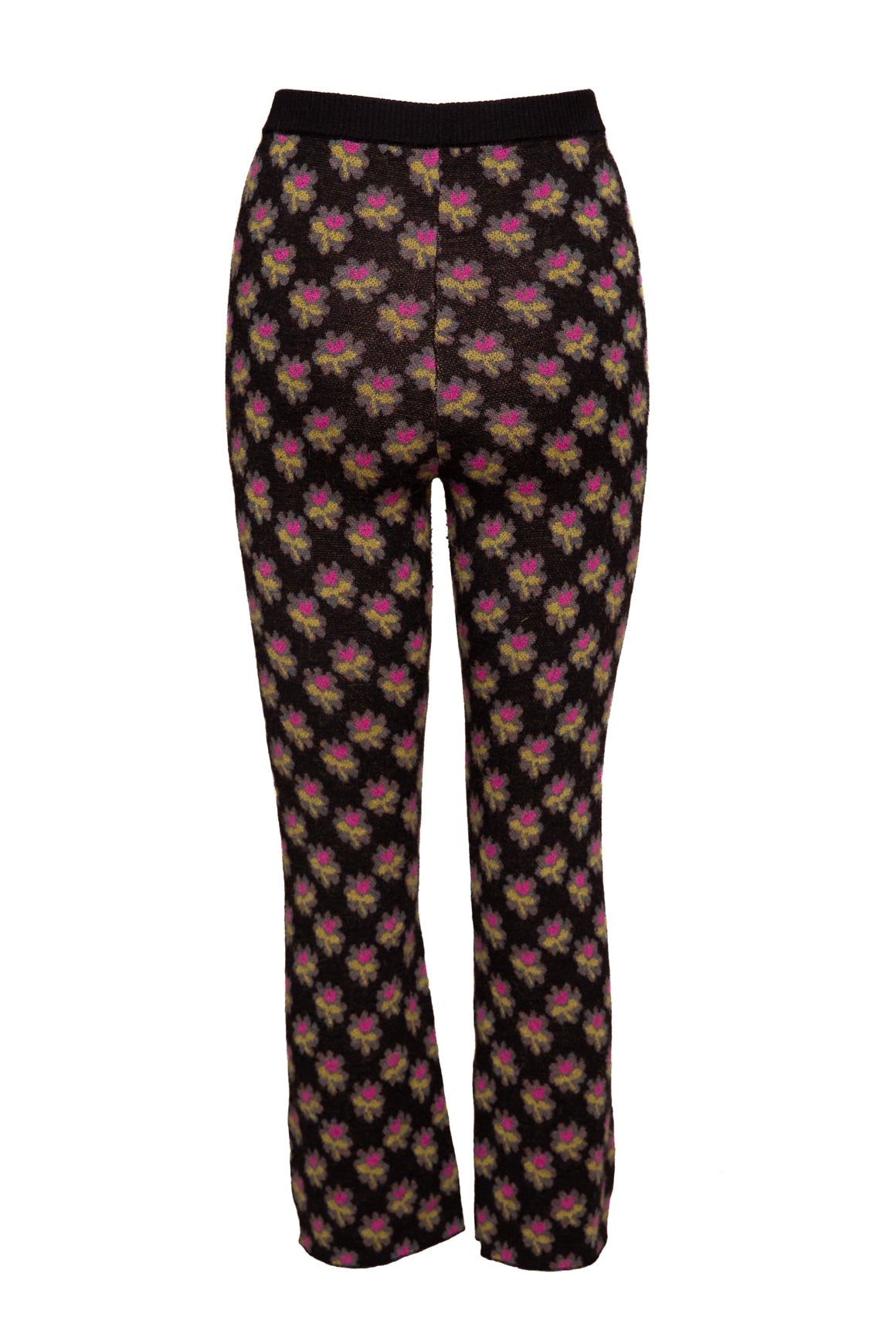 RACHEL COMEY Printed Alpaca Knit Pants (Sz. XS)